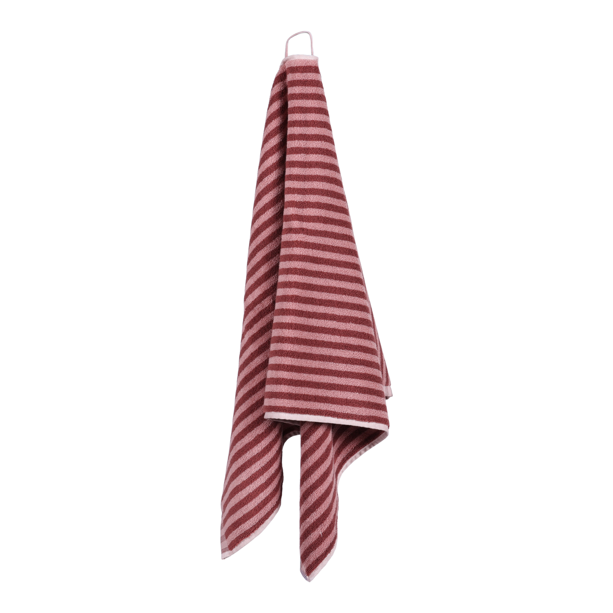 Handdoek Kate bordeaux blush 50x100 cm