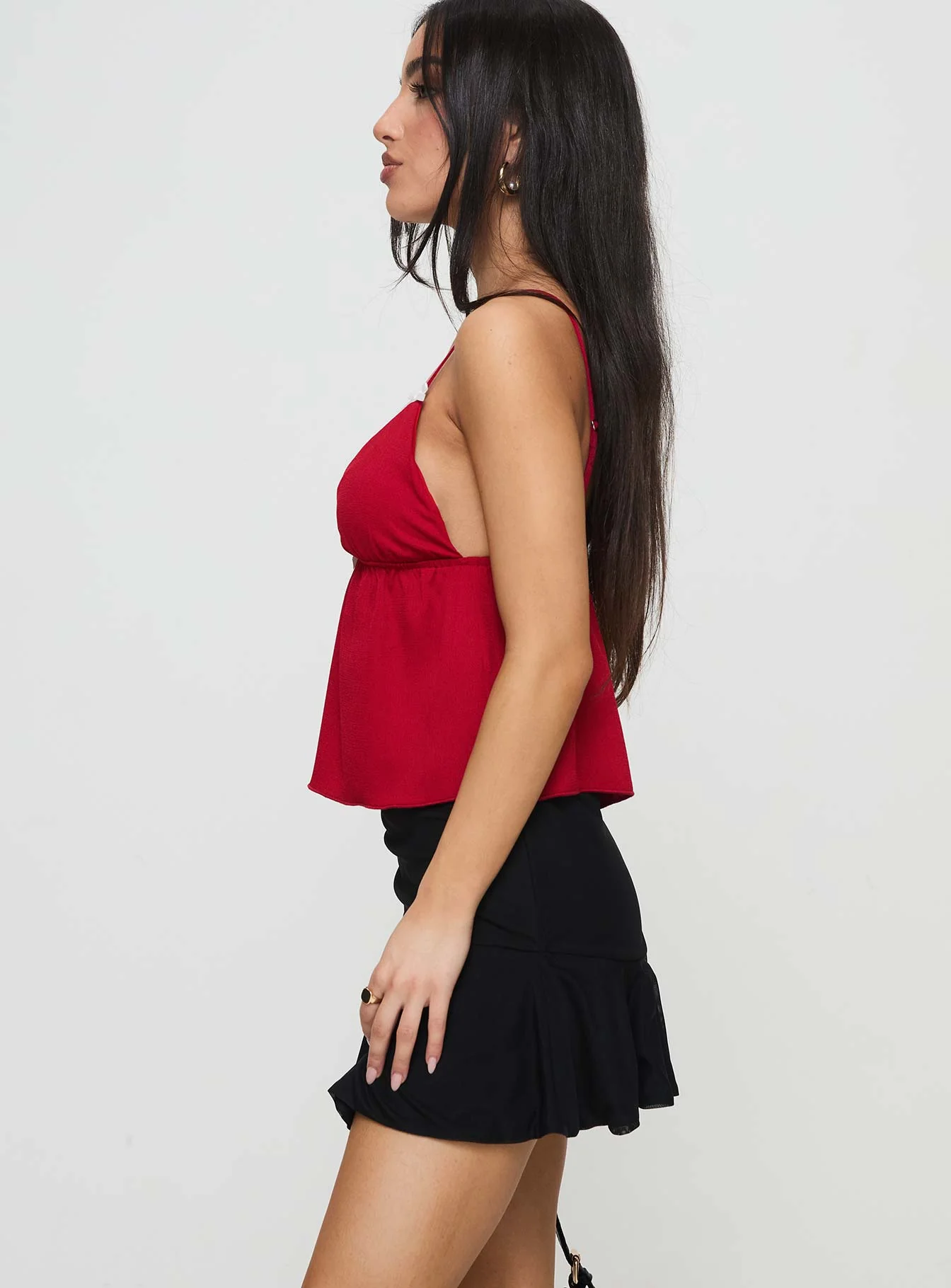 Konstantina Mini Skirt Black