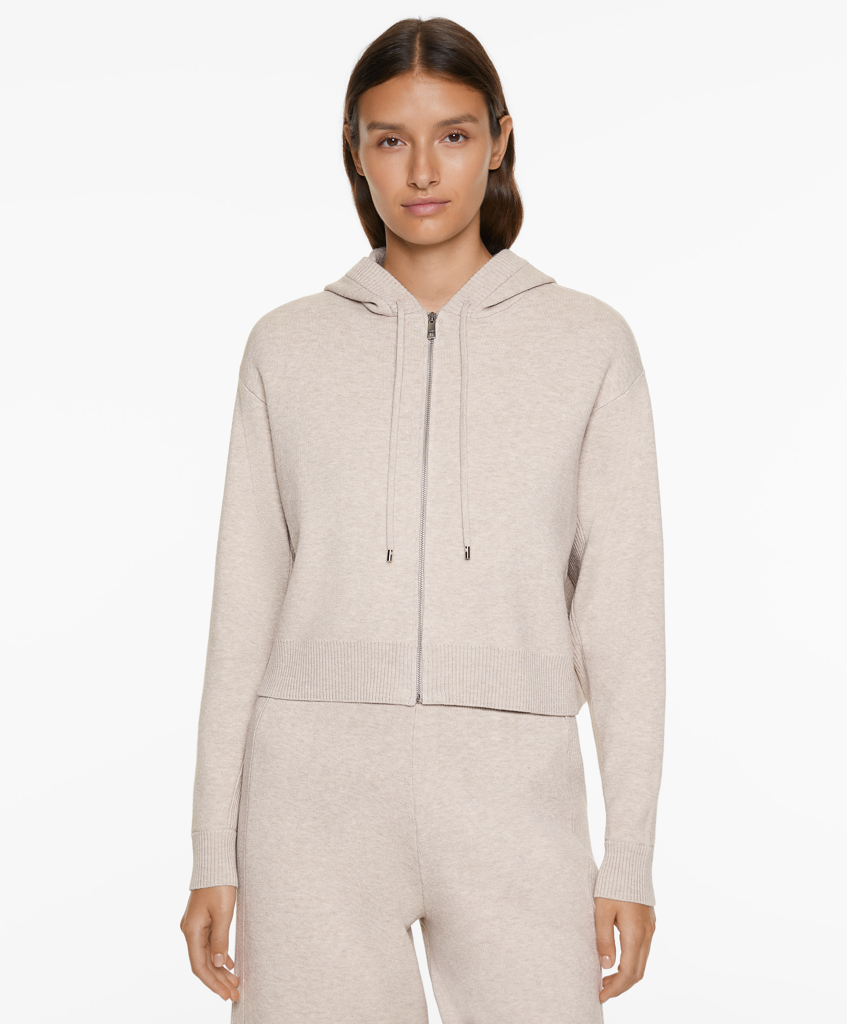 OYSHO Hooded cardigan