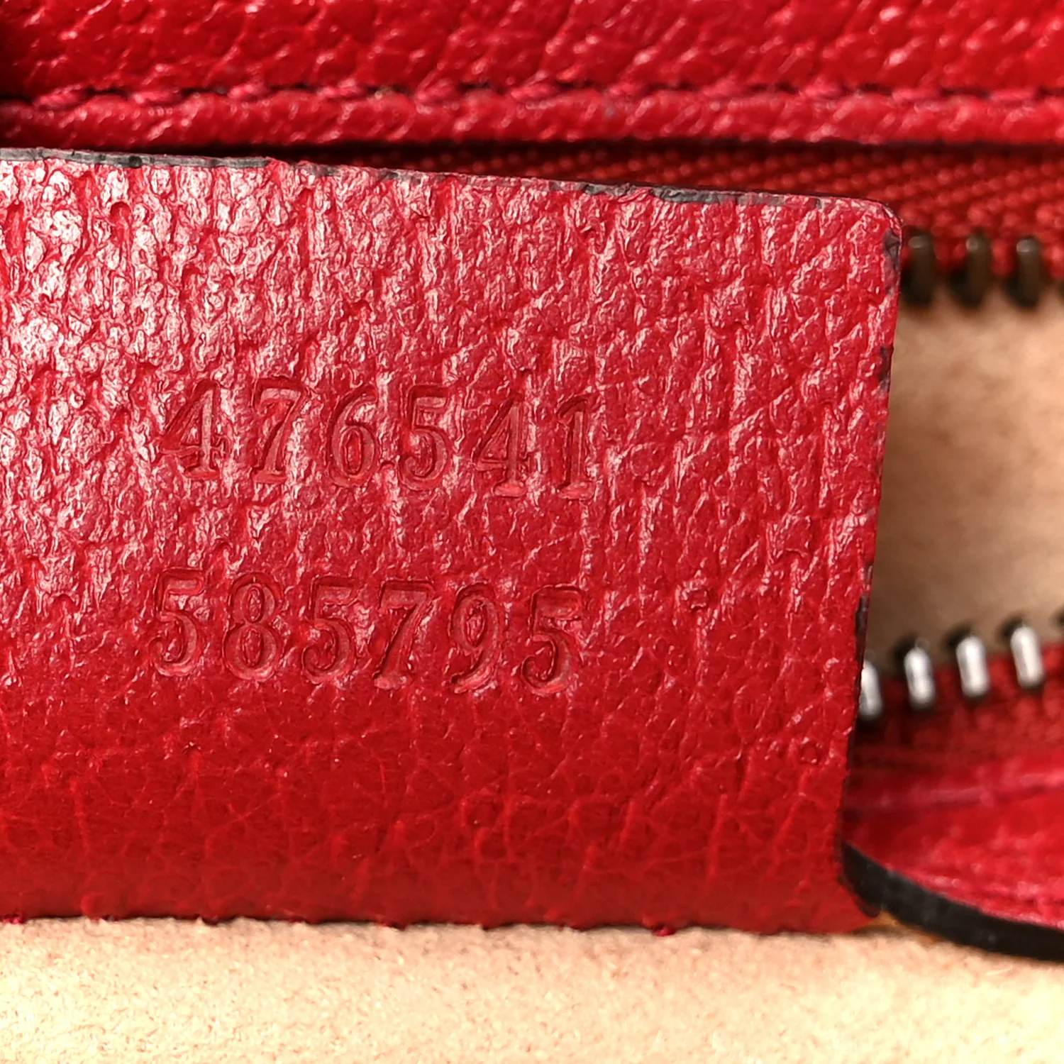 GG Supreme Monogram Small Queen Margaret Top Handle Bag Red - Top Club