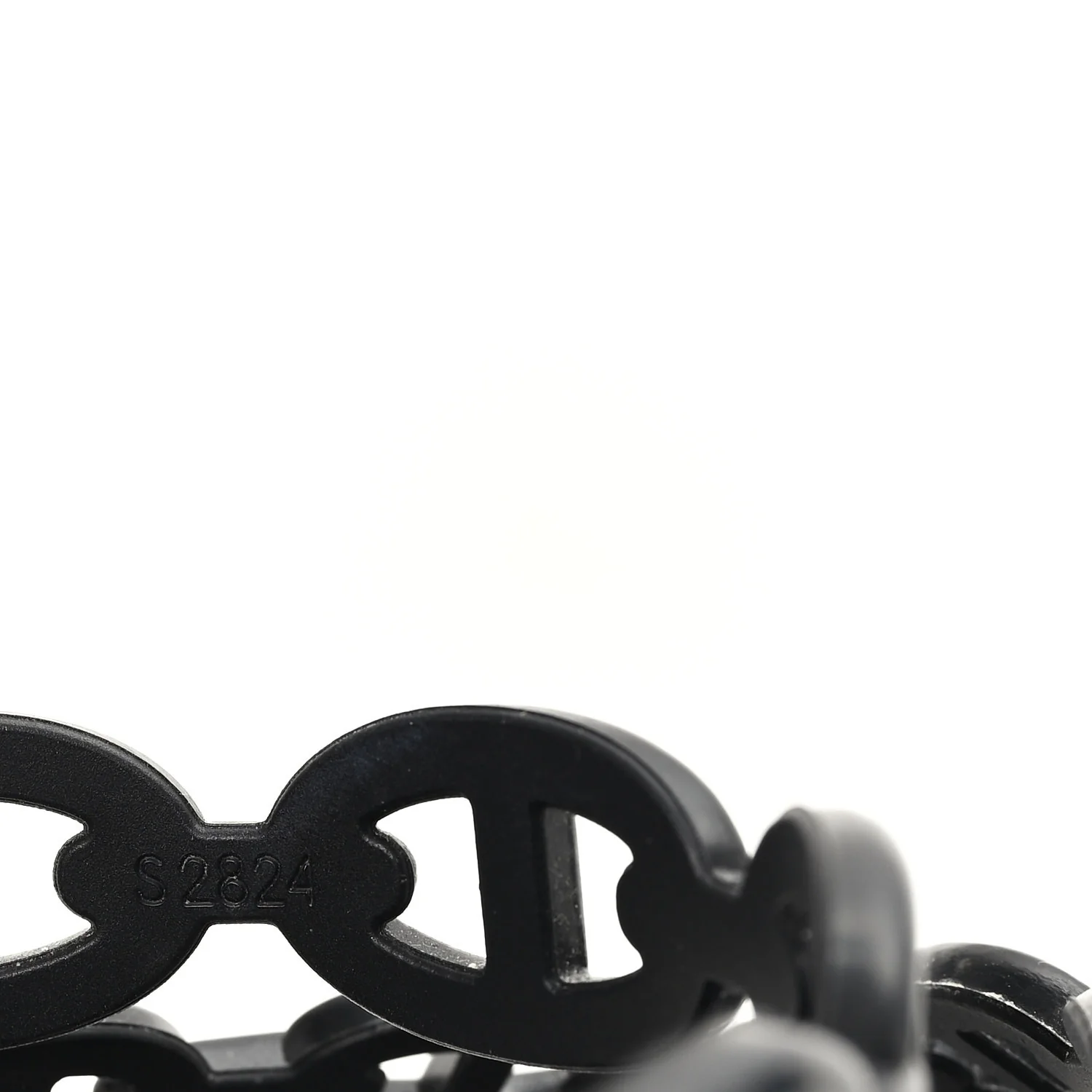 Rubber Chaine d'Ancre Island Sandals 38 Black - Top Club