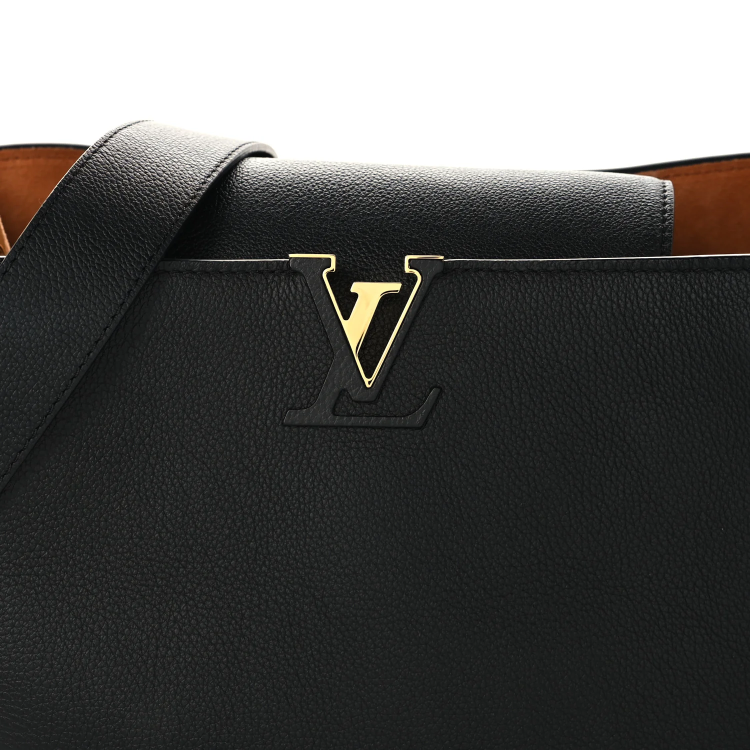 Taurillon Capucines GM Souple Black - Top Club
