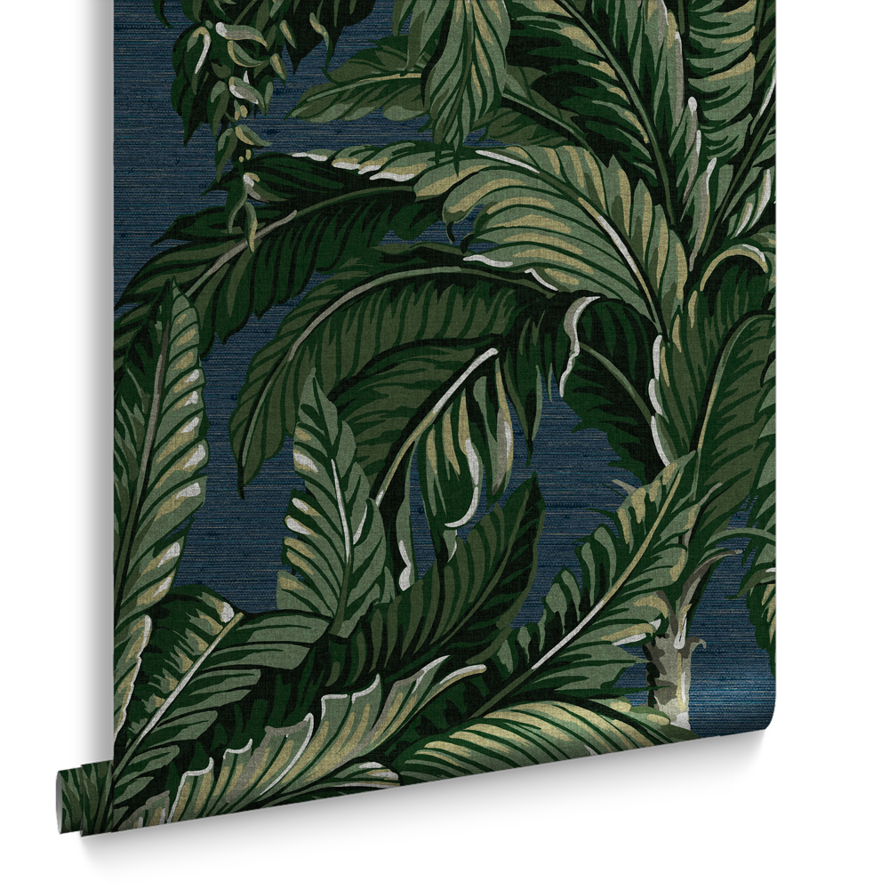 Graham & Brown  vliesbehang  Daintree Palm Midnight Graham & Brown  vliesbehang  Daintree Palm Midnight