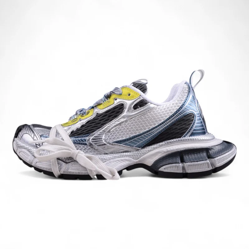 Balenciaga 3XL Sneaker 'Worn-Out - White Blue Yellow' - Sneaker Replica Workshop