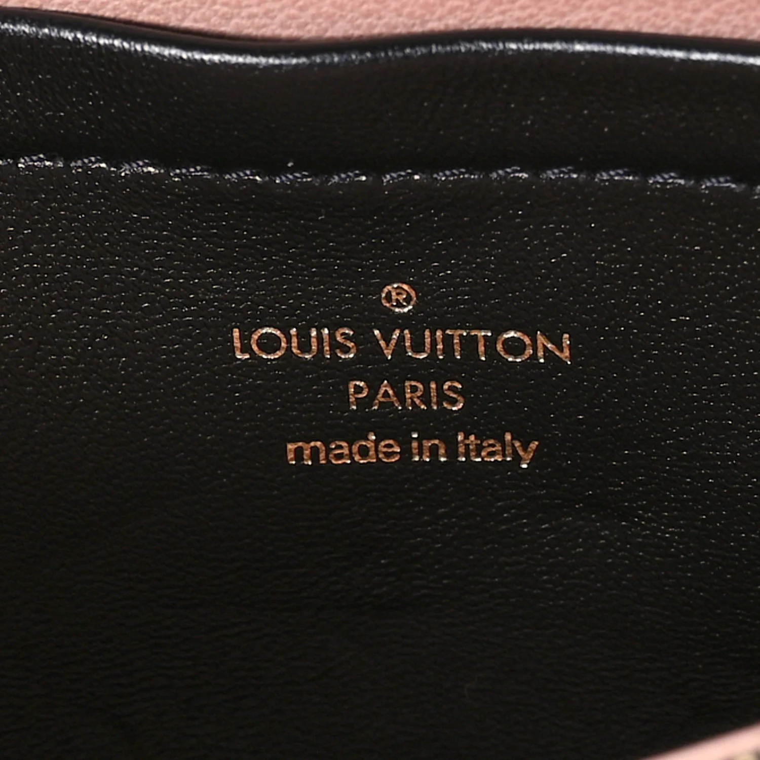 Lambskin Embossed Monogram Pochette Coussin Crossbody Black - Top Club
