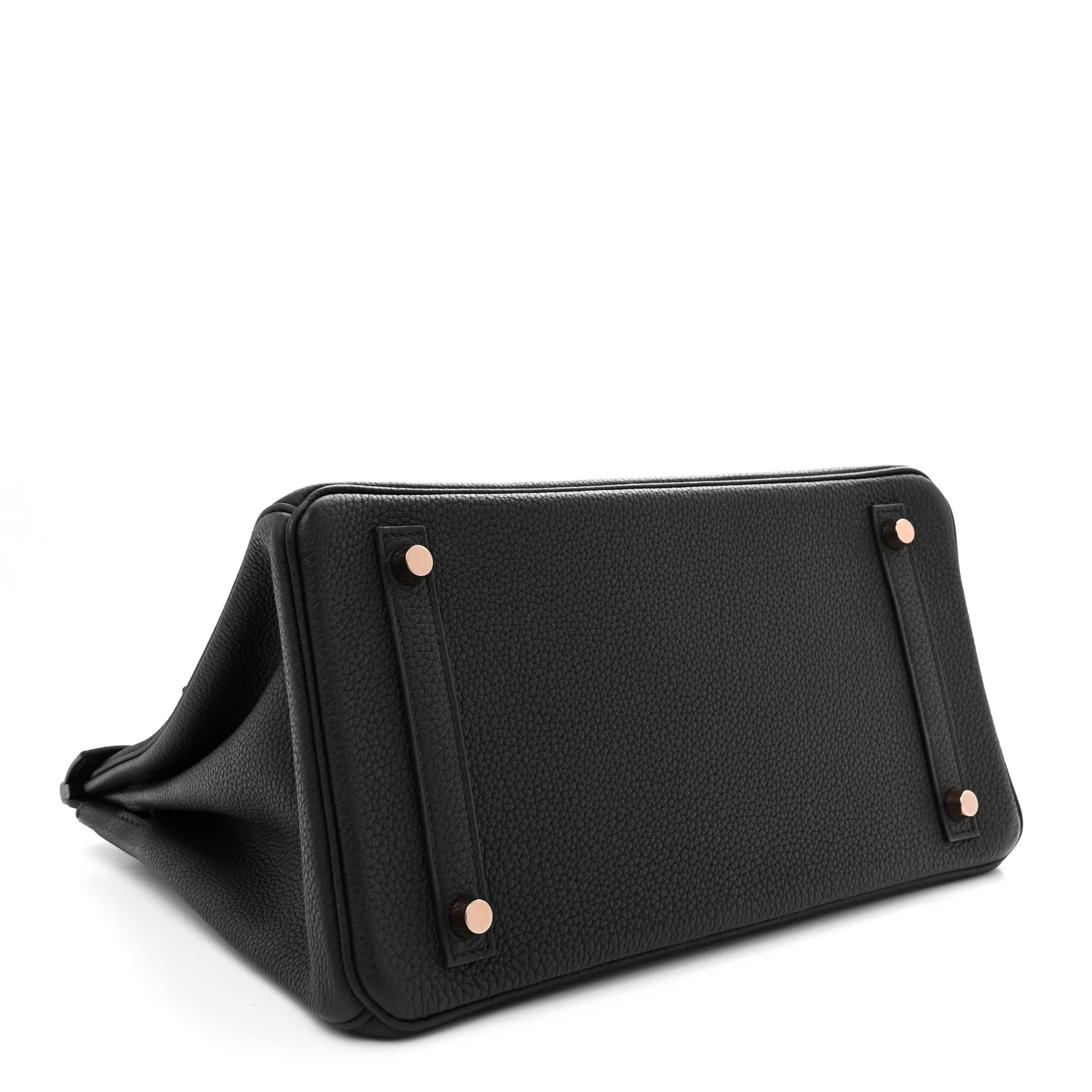 Togo Matte Alligator Birkin Touch 30 Black - Top Club
