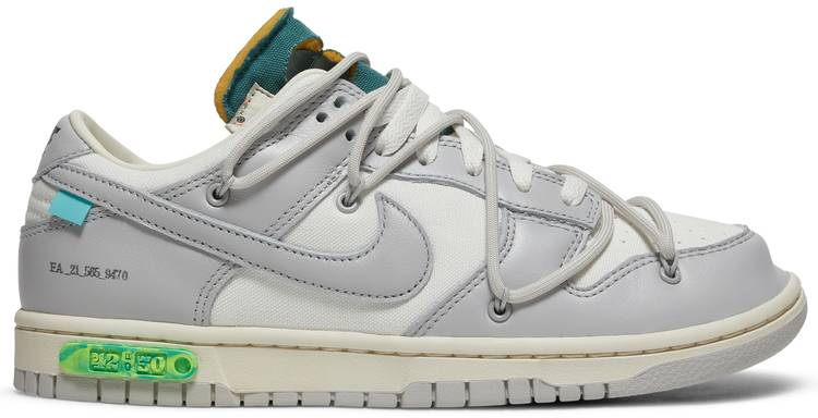 Off-White x Dunk Low  Lot 42 of 50  DM1602-117 - Sneaker Replica Workshop