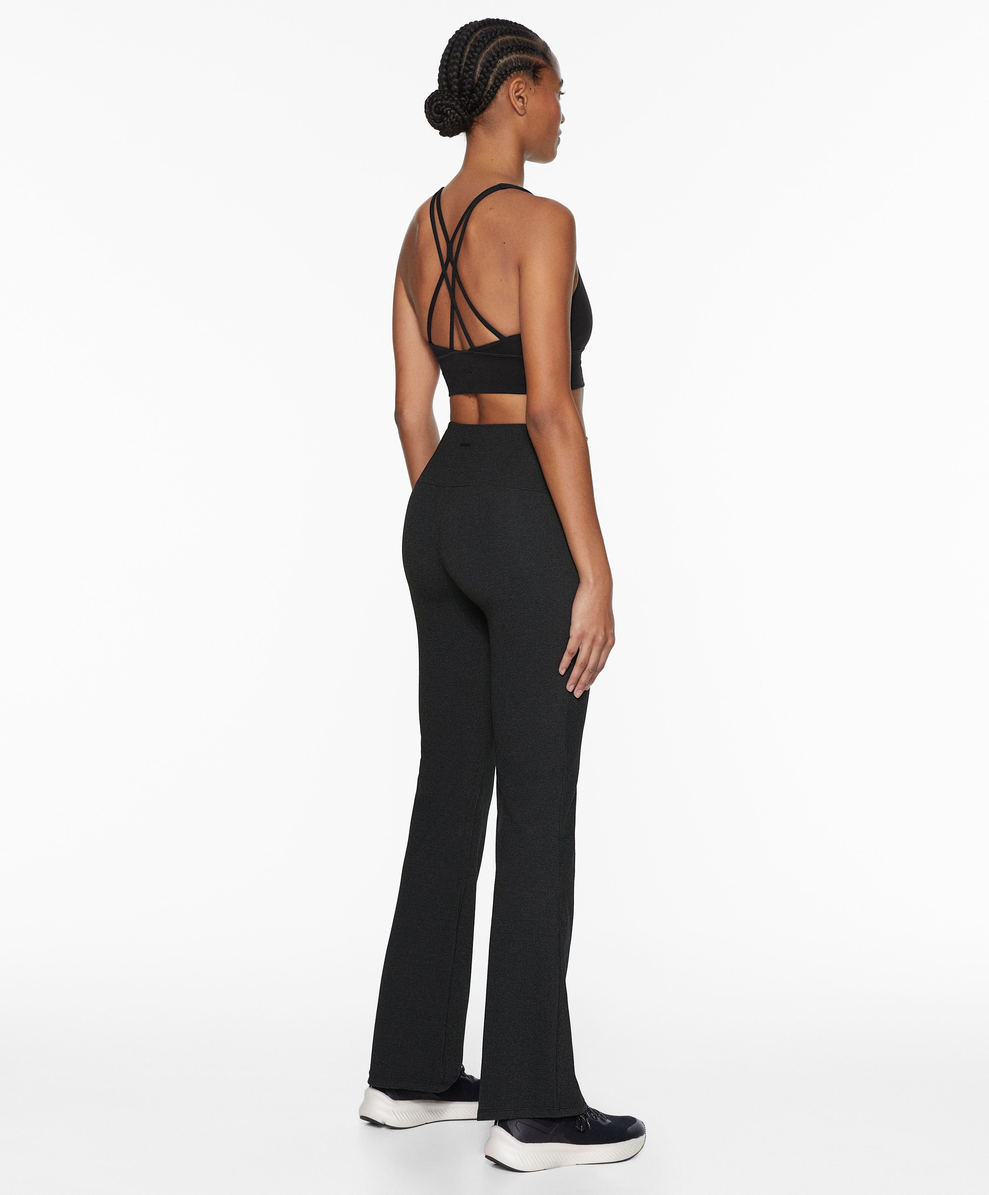 OYSHO High-rise comfortlux flare trousers