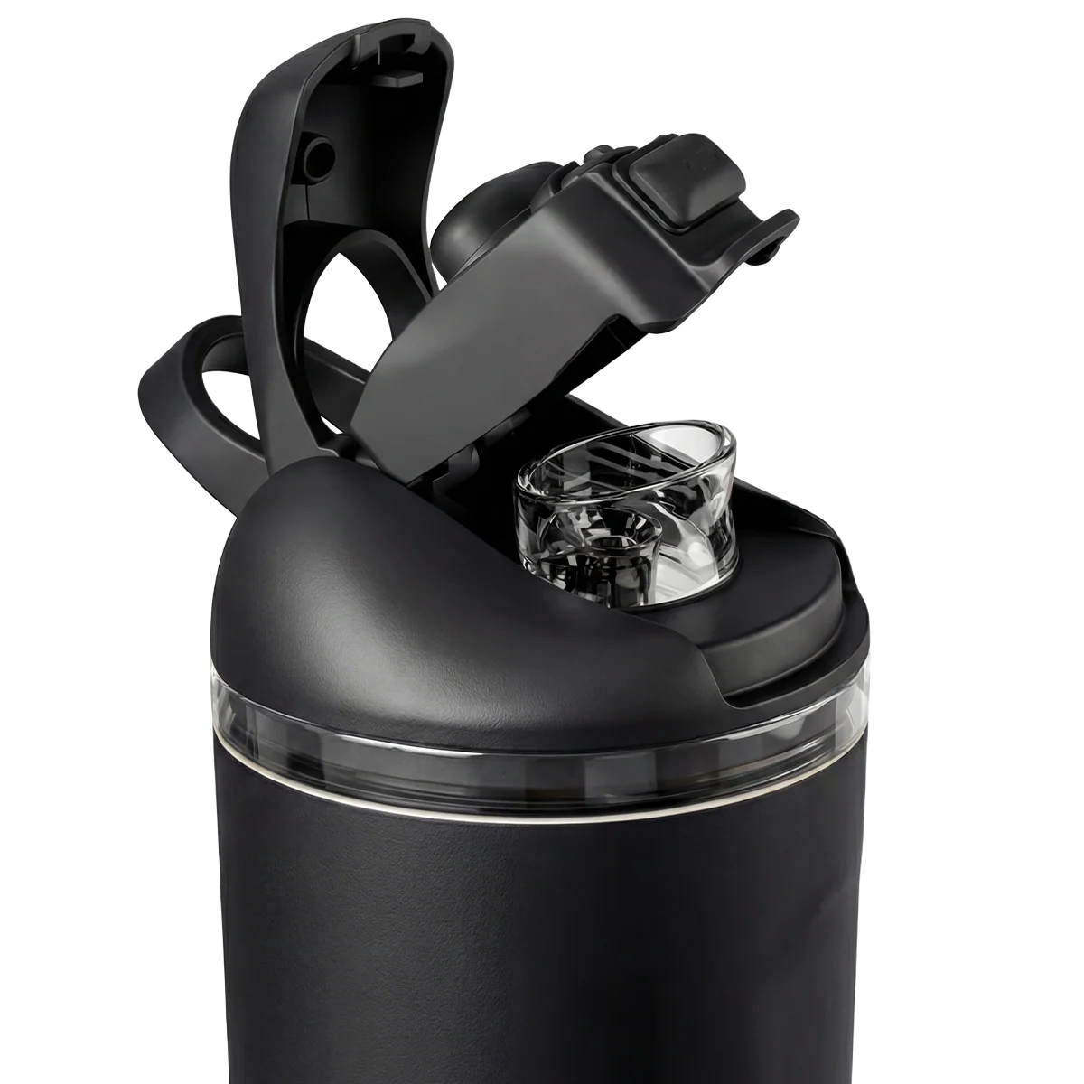Ease2o 40oz FreeSip® Stainless Steel Water Bottle - Black