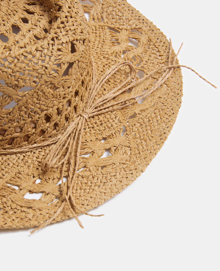 Pimkie Chapeau de paille avec nœud