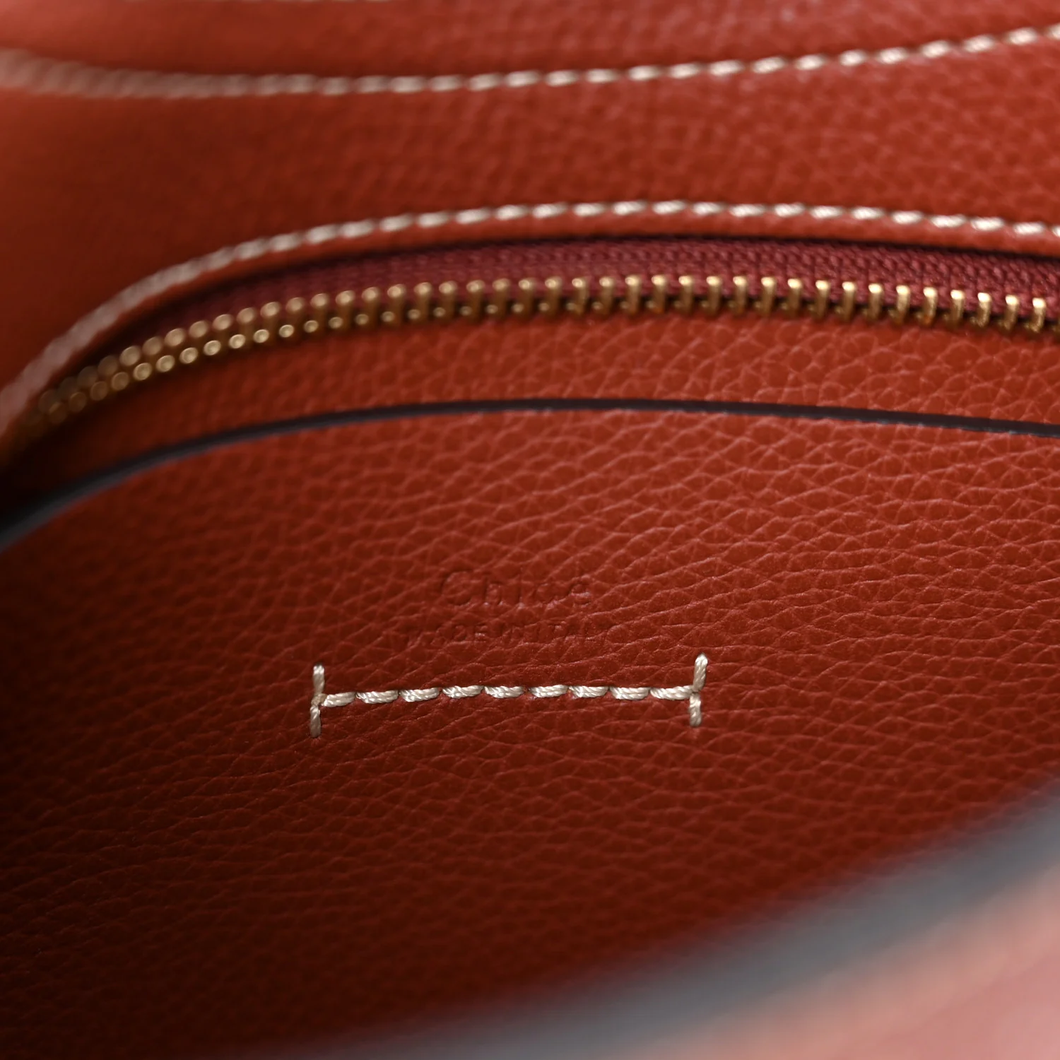 Small Grain Smooth Calfskin Small Darryl Hobo Sepia Brown - Top Club