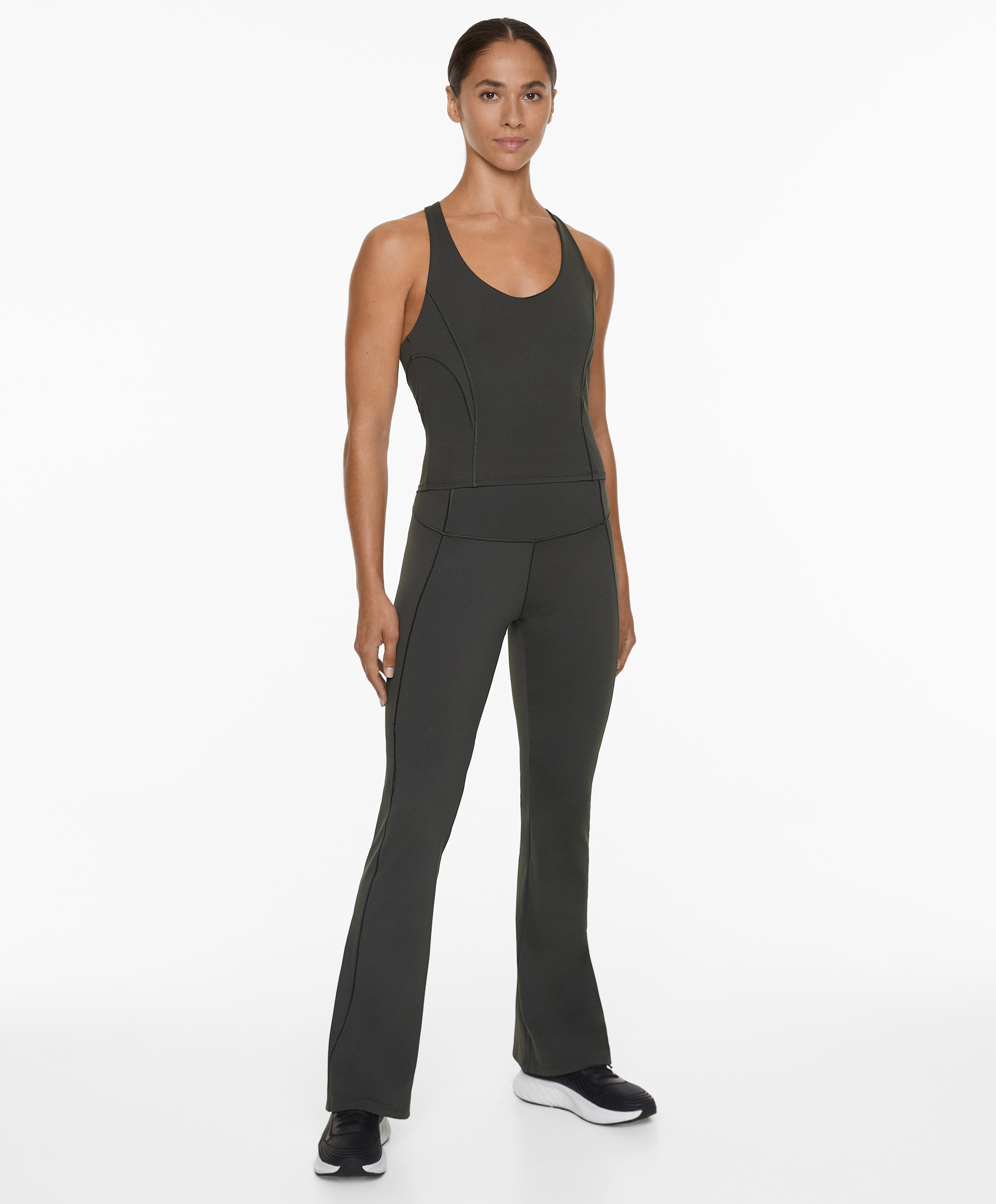 OYSHO Comfortlux tank top with overlocking detail