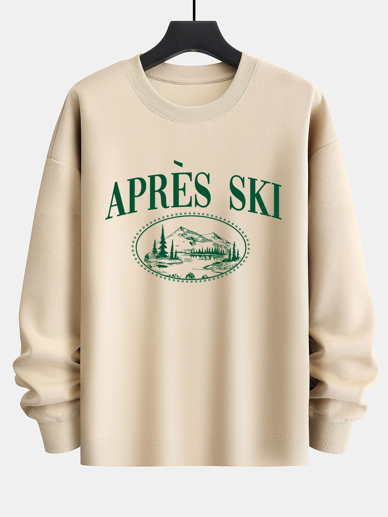 Après Ski Print Relax Fit Sweatshirt