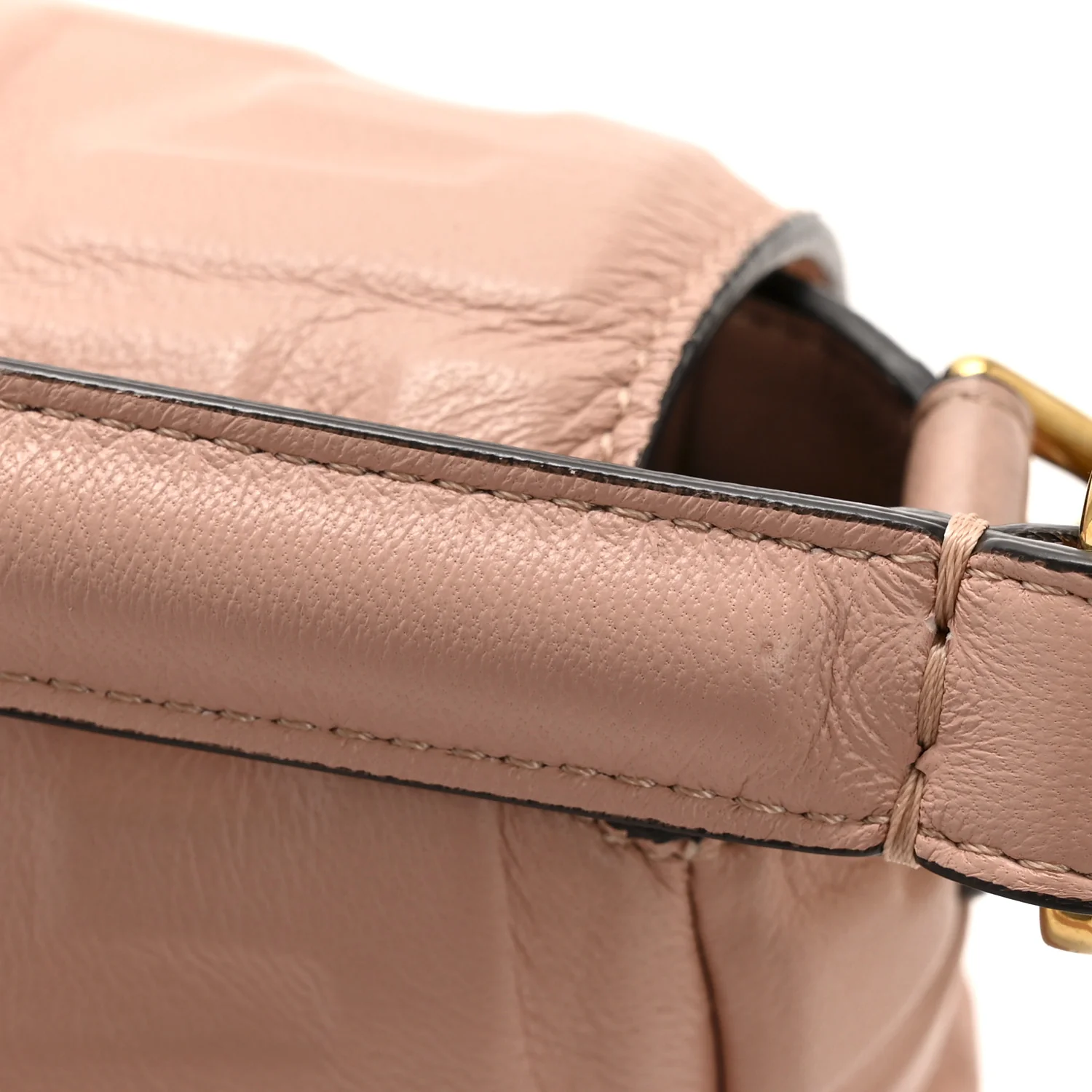 Nappa FF 1974 Embossed Baguette Rosa Bourbon - Top Club