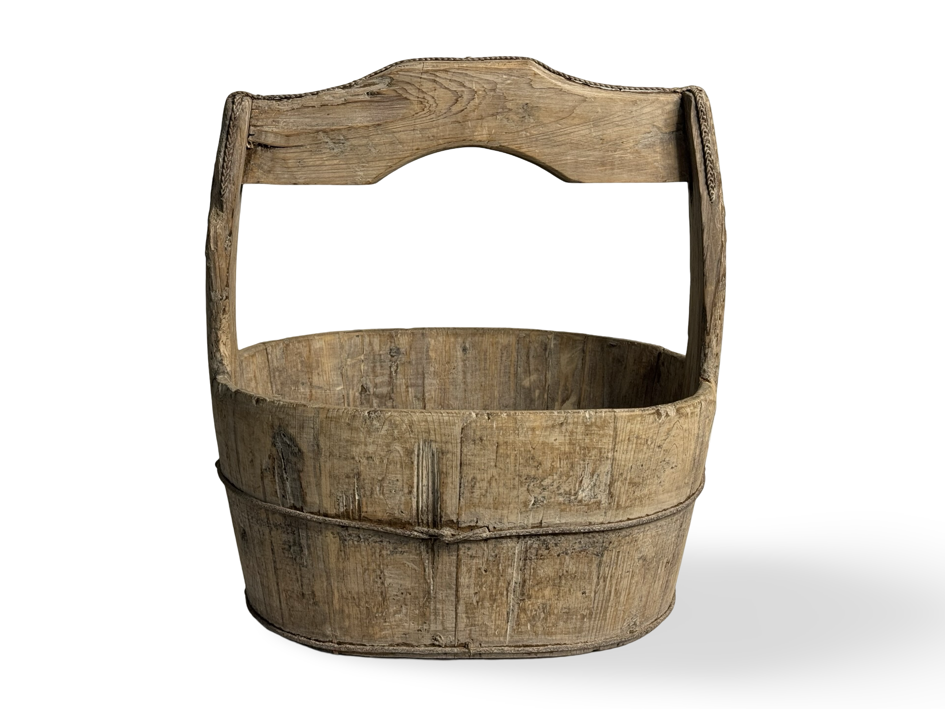 Ovale ton hout uniek