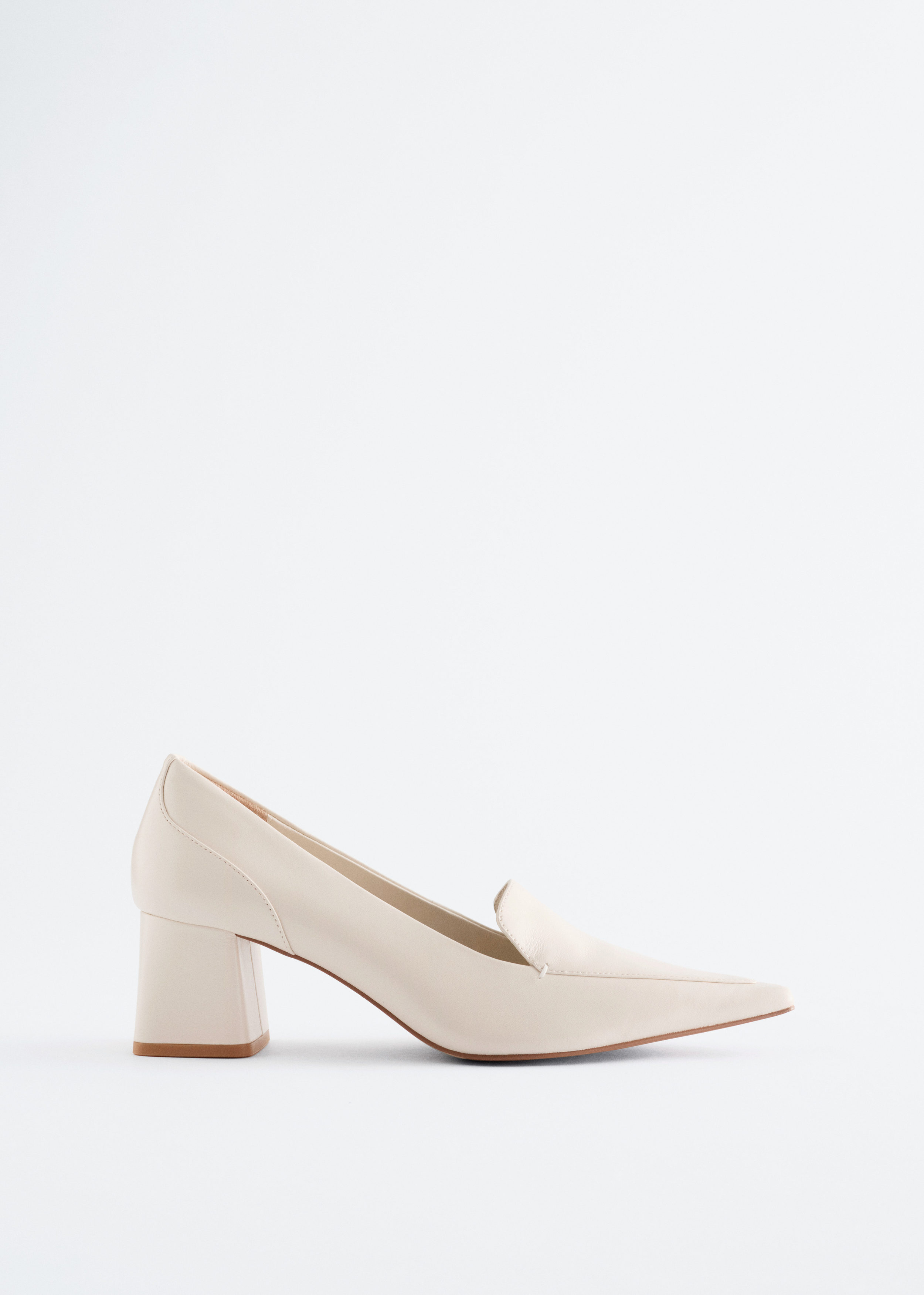 & Other Stories LEATHER LOAFER PUMPS