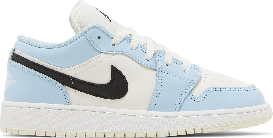 Air Jordan 1 Low GS  Ice Blue  554723-401 - Sneaker Replica Workshop