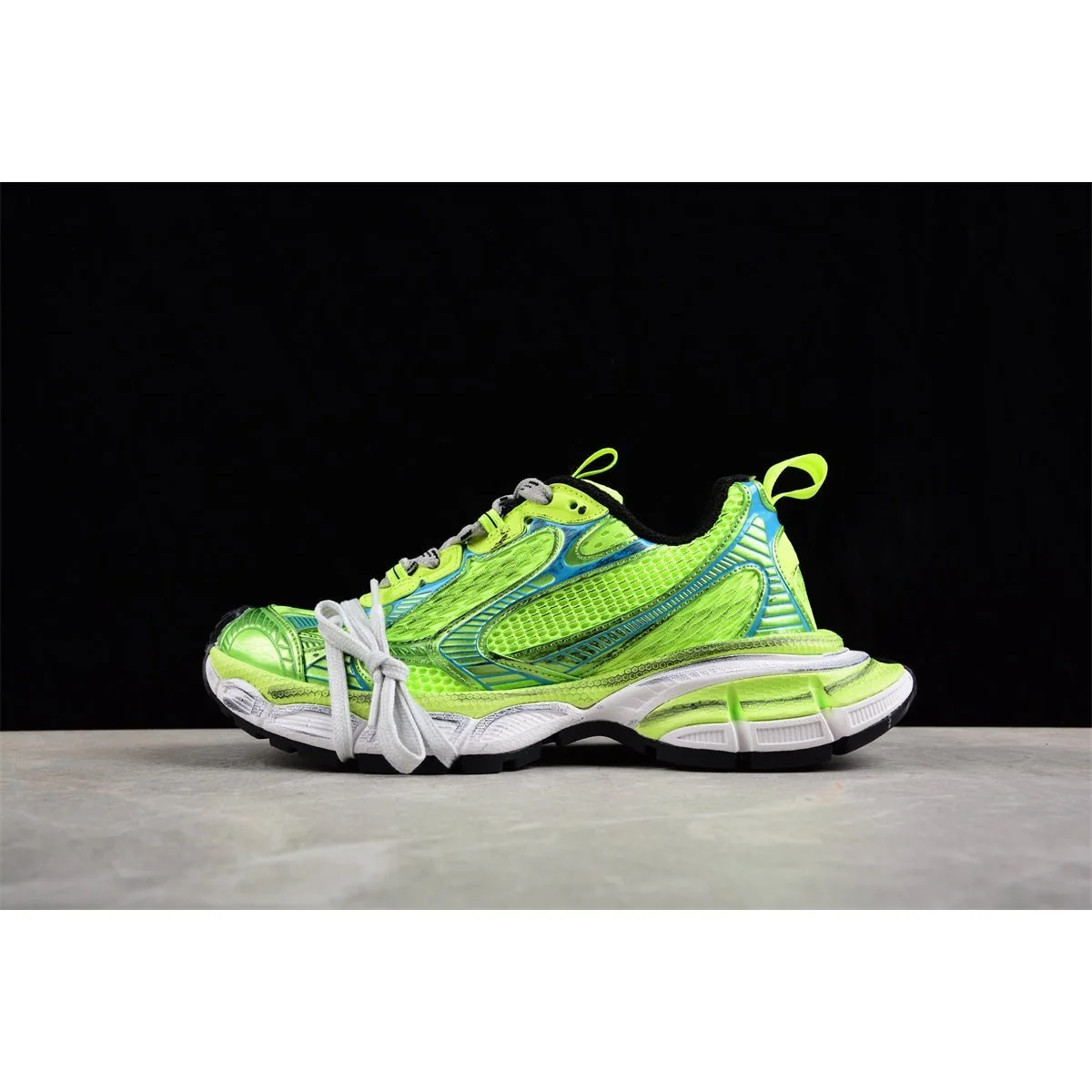 BALENCIAGA 3XL x FLUO YELLOW BLUE - Sneaker Replica Workshop