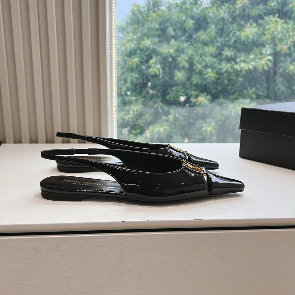 YSL Pointed Toe Slingback - Top Club