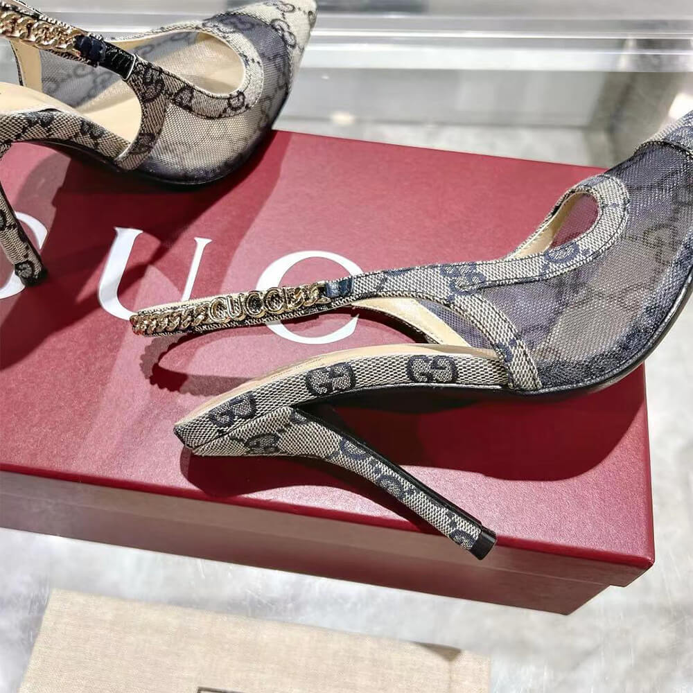 Gucci Signoria slingback pump - Top Club