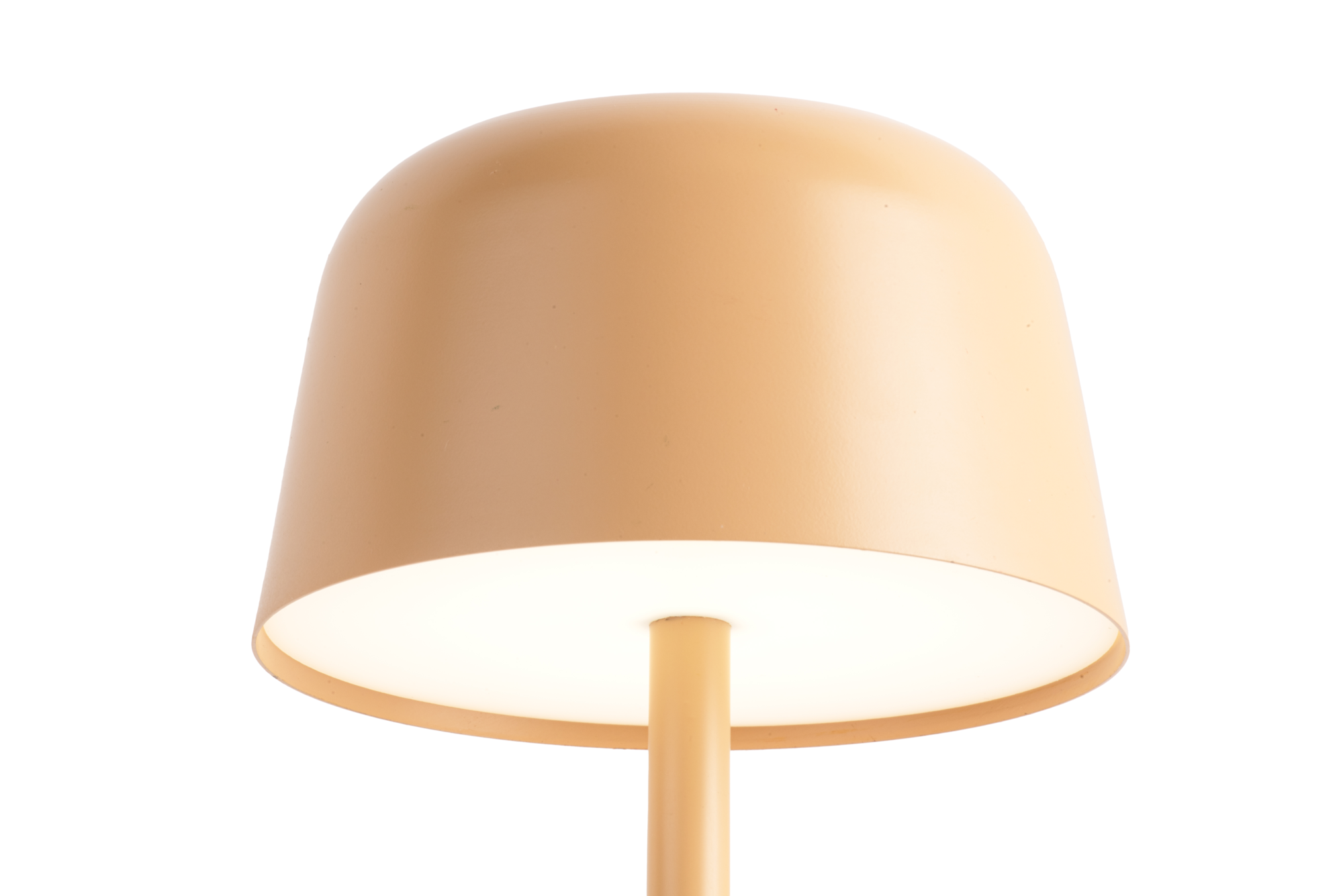 Table lamp Brio LED matt honey yellow
