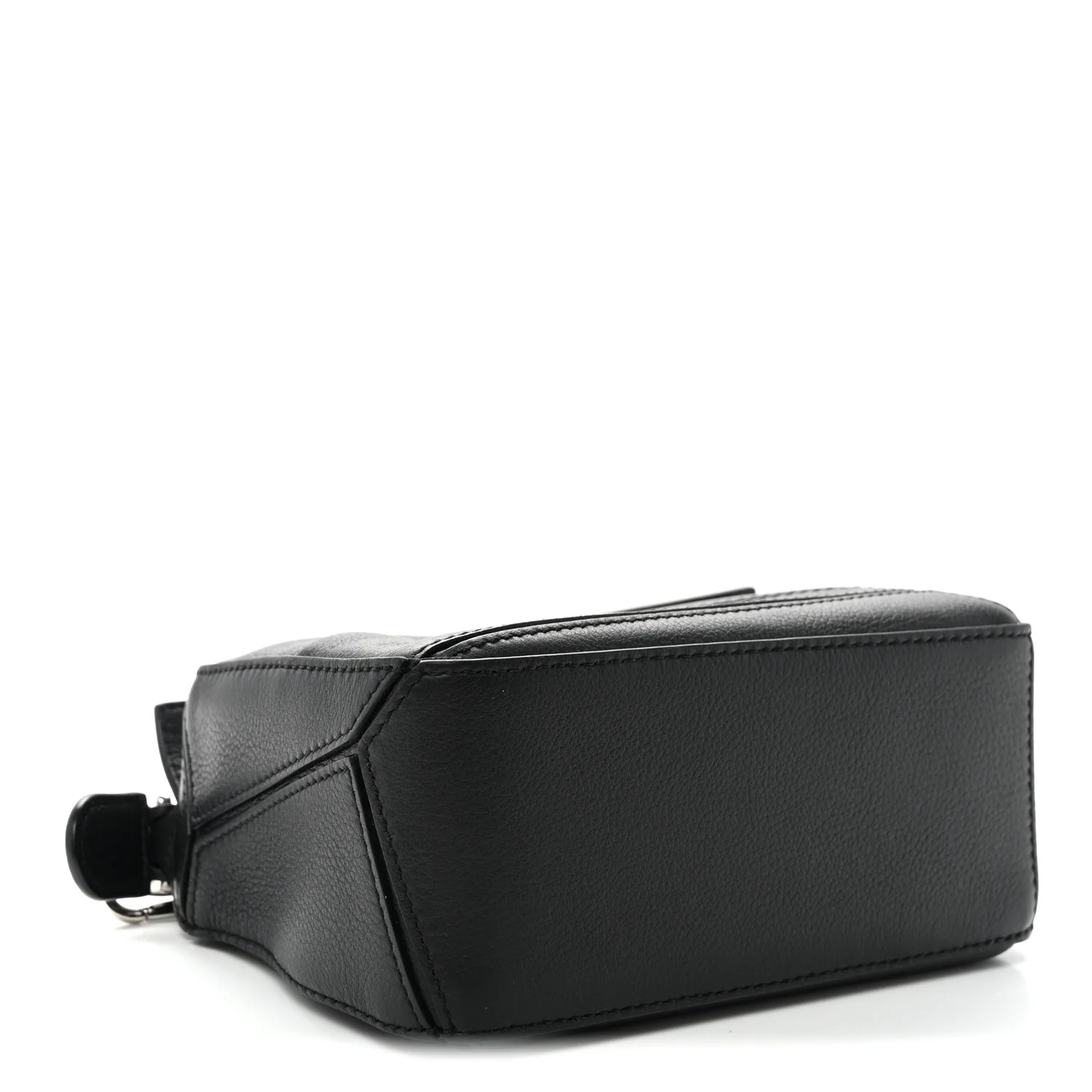 Calfskin Mini Puzzle Bag Black - Top Club