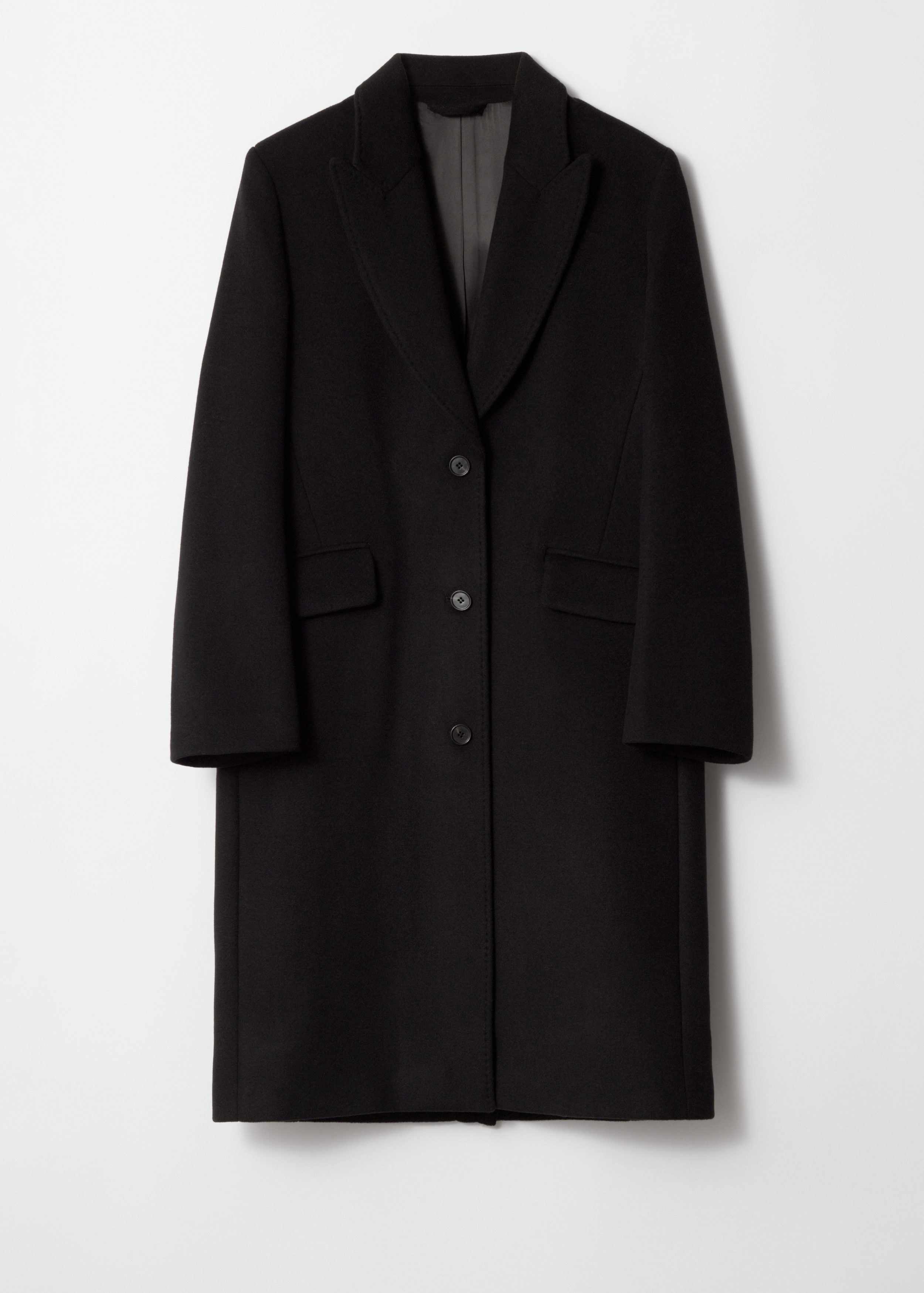 & Other Stories TAILORED SINGLE-BREASTED COAT