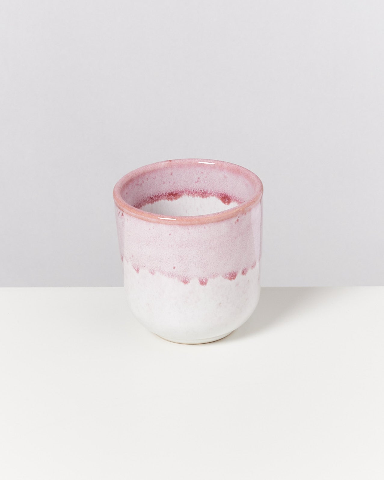 Copa Alto Becher klein rosa weiß 4er-Set