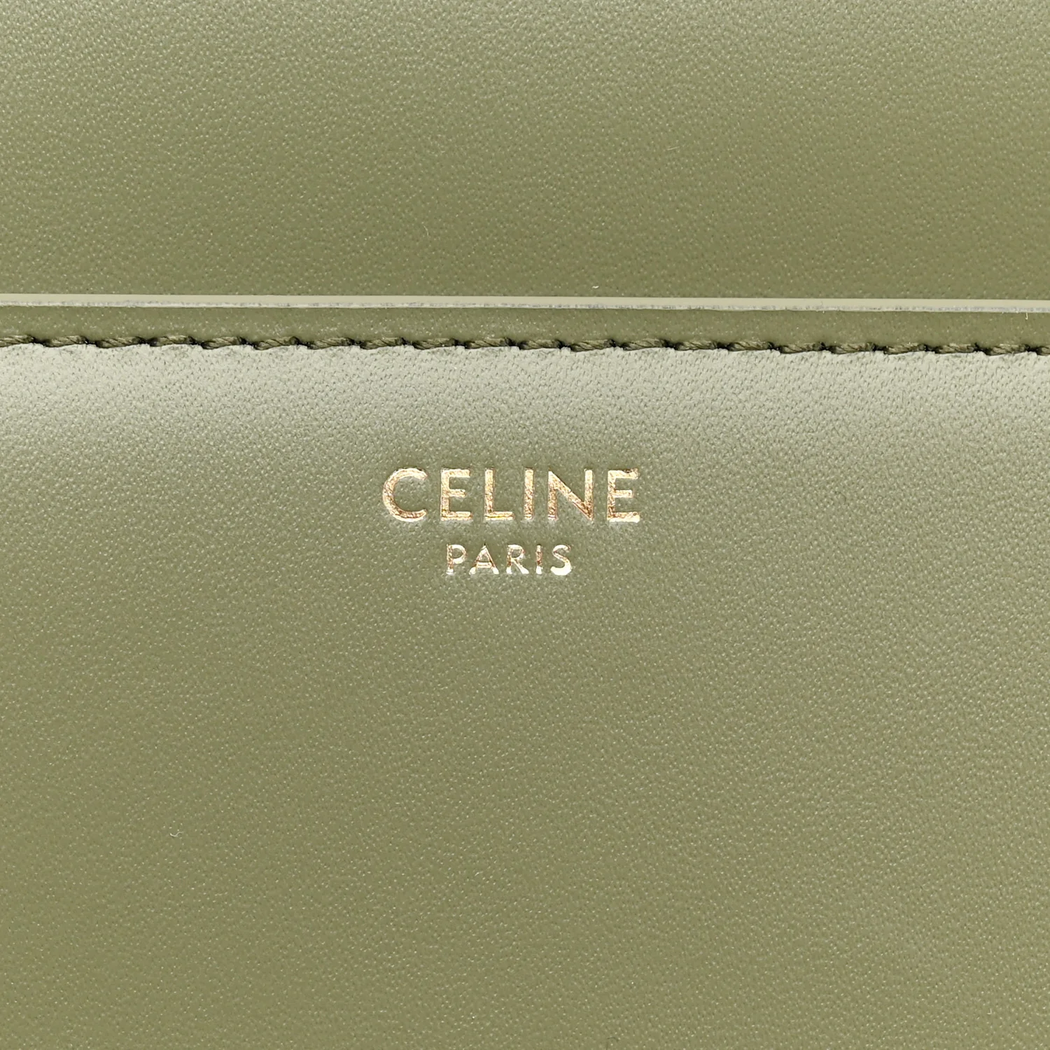 Satinated Calfskin Medium 16 Top Handle Bag Sage - Top Club