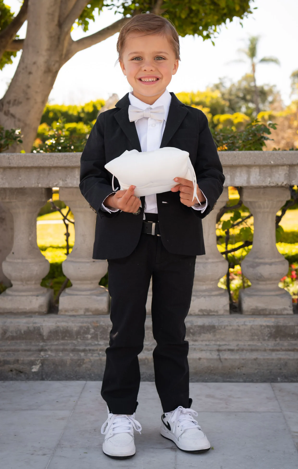 Benjamin Suit Set ~ Black Linen