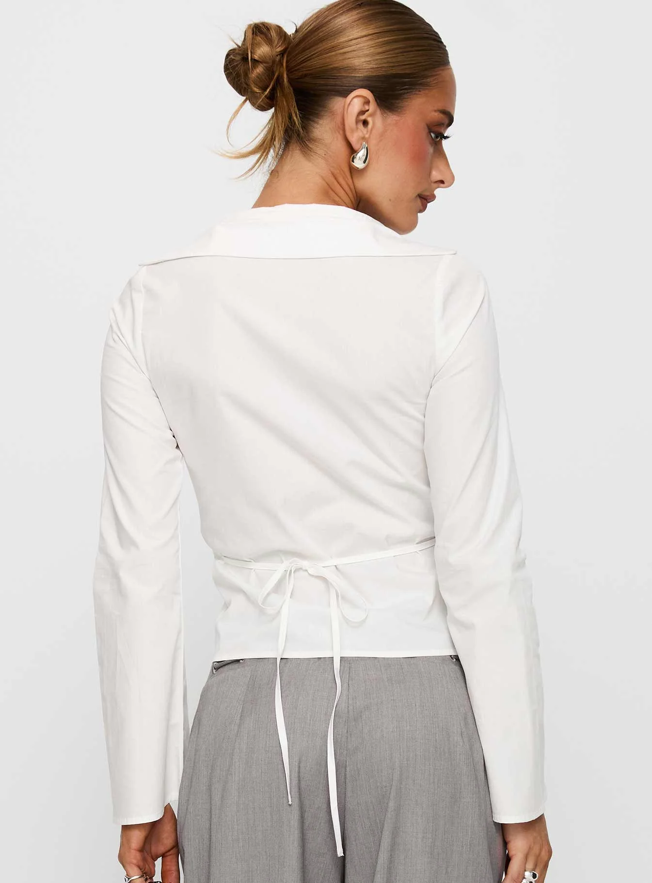 Arianwyn Long Sleeve Shirt White