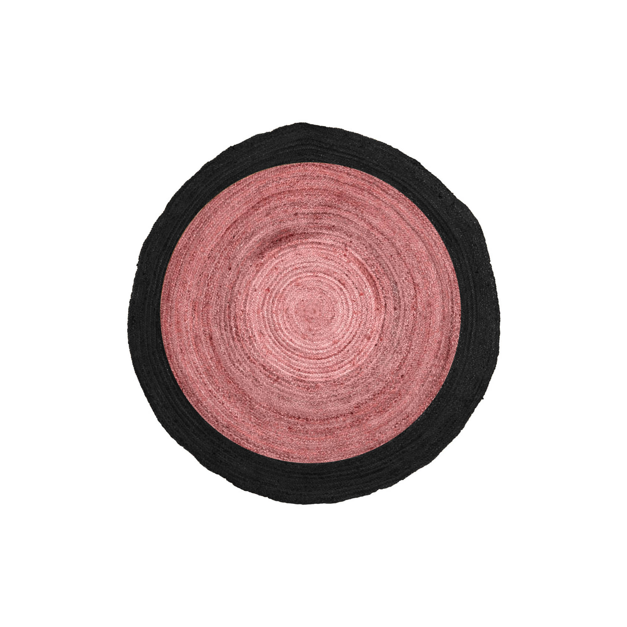 Carpet Rondo Pink/Black 180cm van 169 nu..