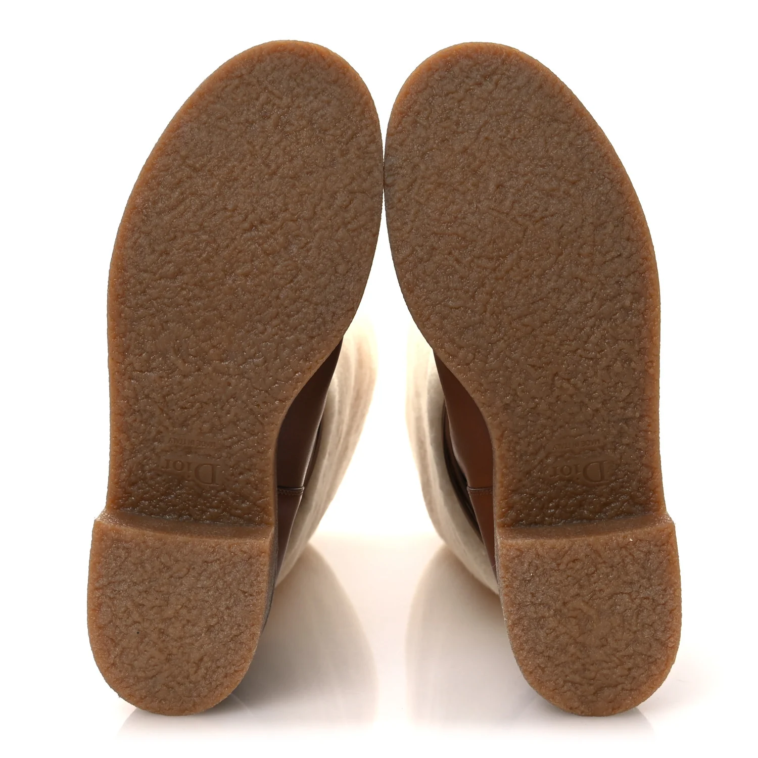 Calfskin Shearling D-Furious Boots 40.5 Dark Tan - Top Club