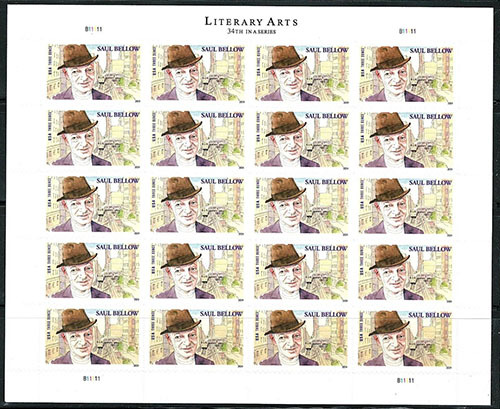 2024 USPS Saul Bellow Forever Stamps