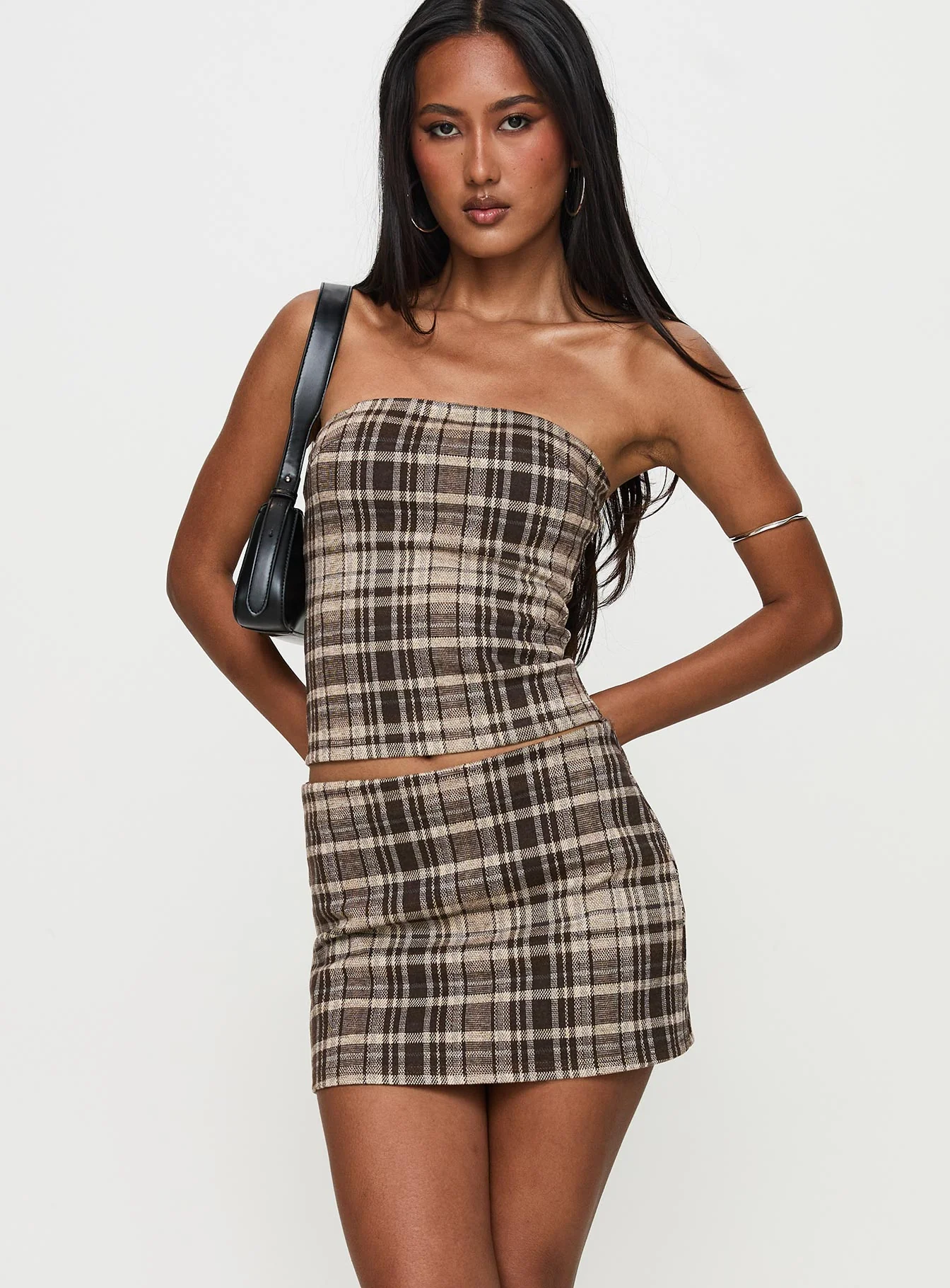 Magnetic Field Strapless Set Multi