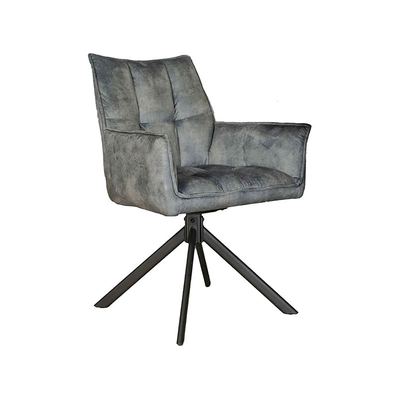Draaistoel Jean Blauw