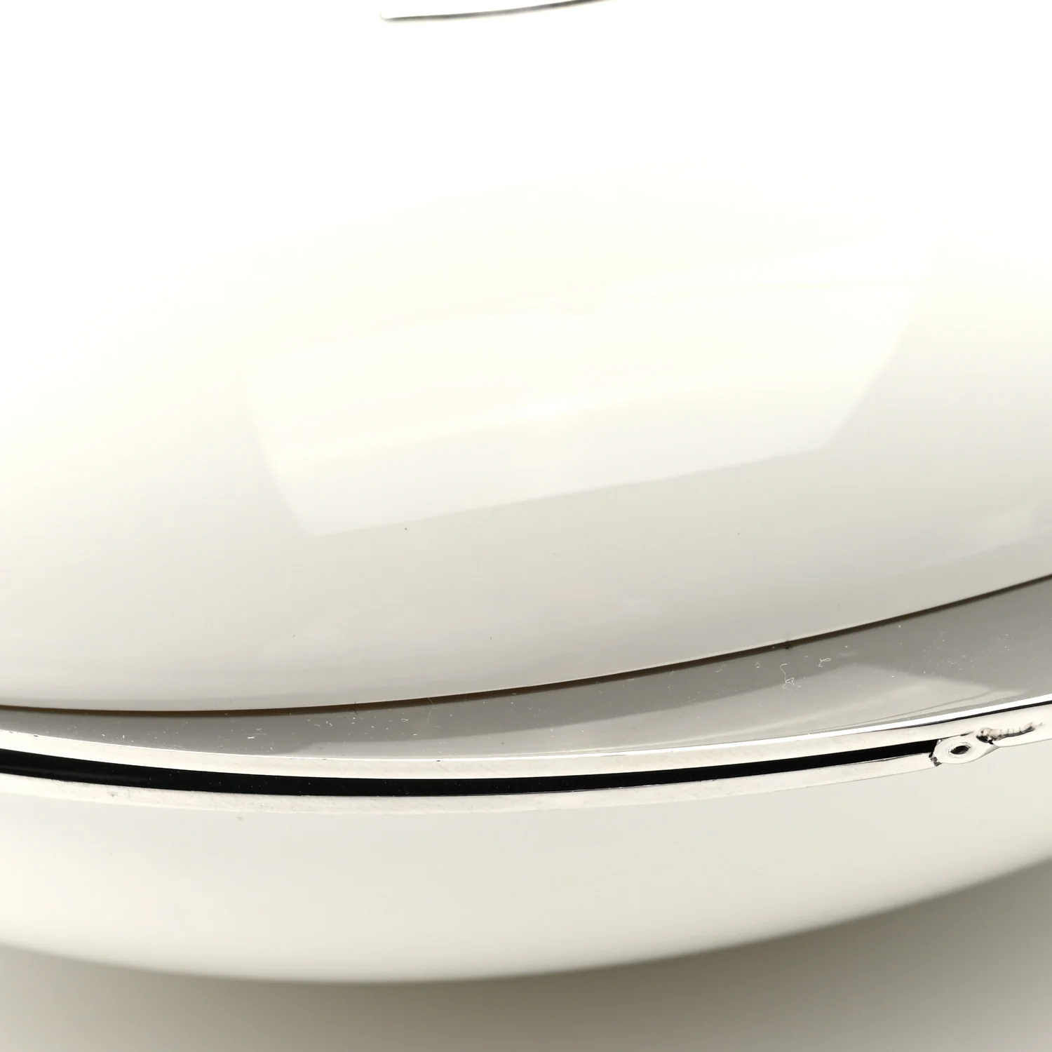 Resin CC Evening On The Moon Minaudiere White - Top Club