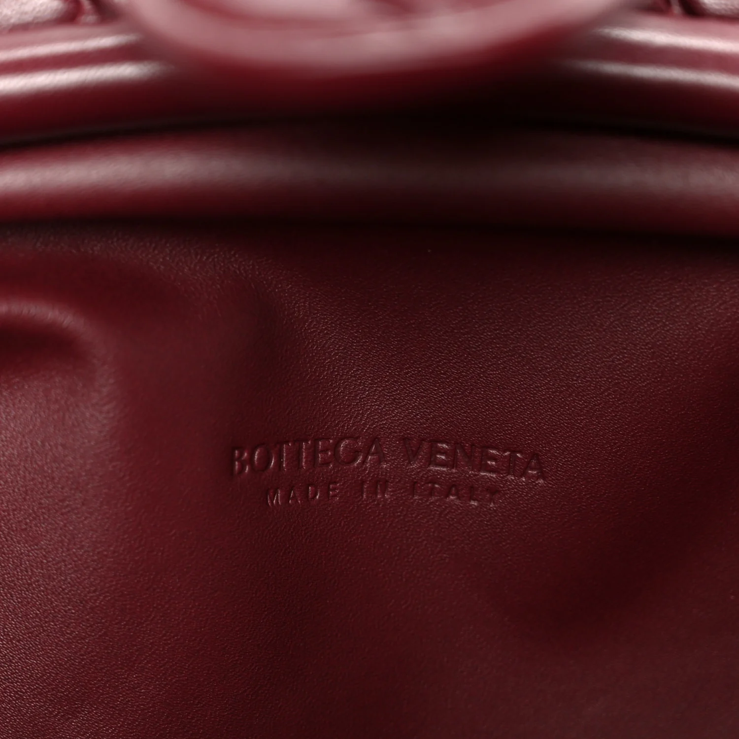 Nappa Intrecciato Teen The Lauren 1980 Clutch With Chain Barolo - Top Club