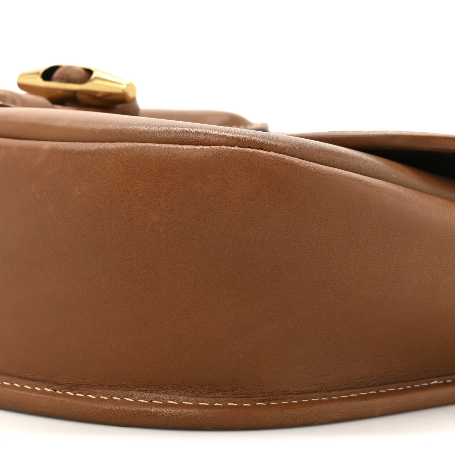 Vegetable Tanned Calfskin Le Caban Satchel Bag Brick - Top Club
