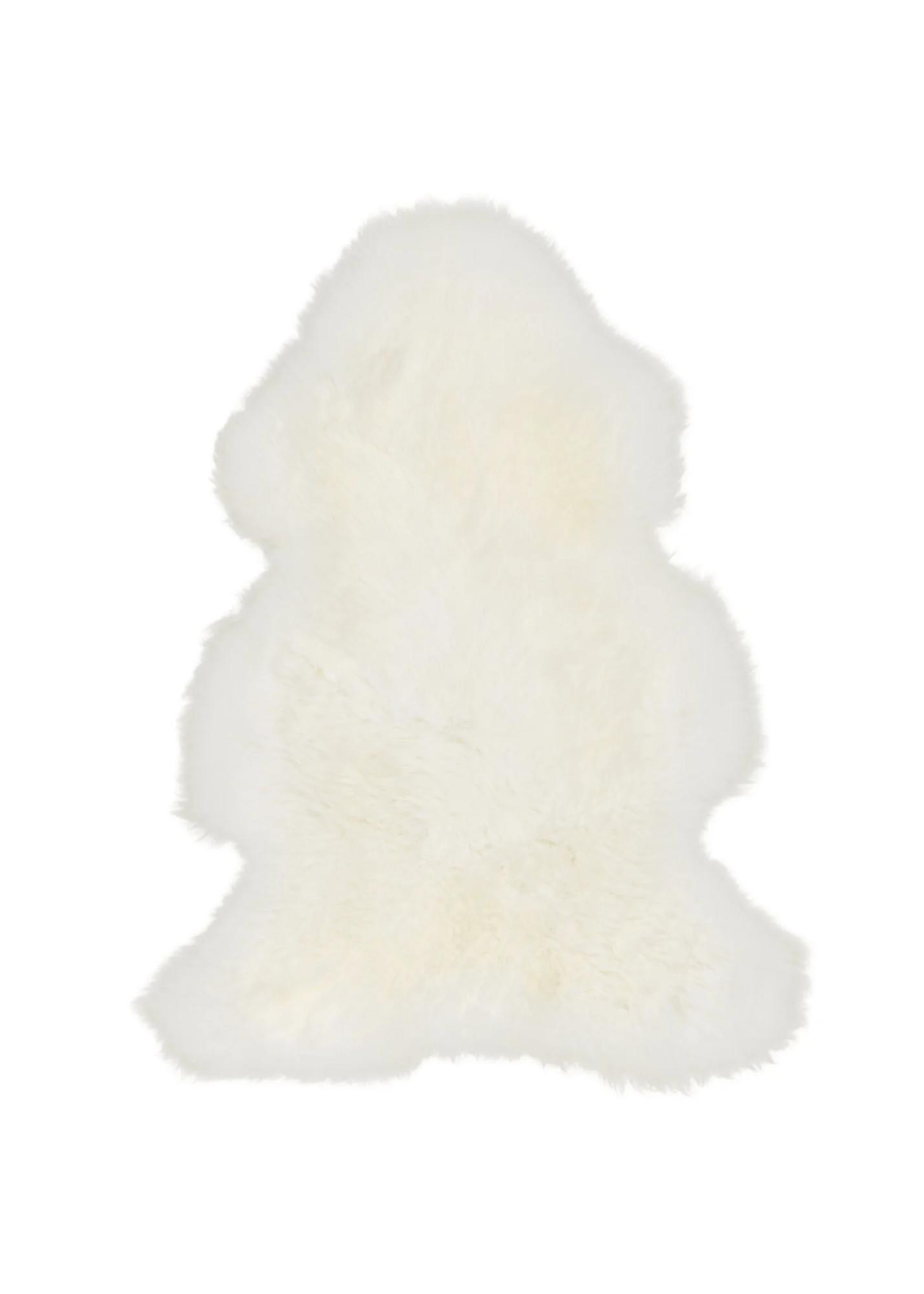 Schapenvacht wit White sheepskin Small