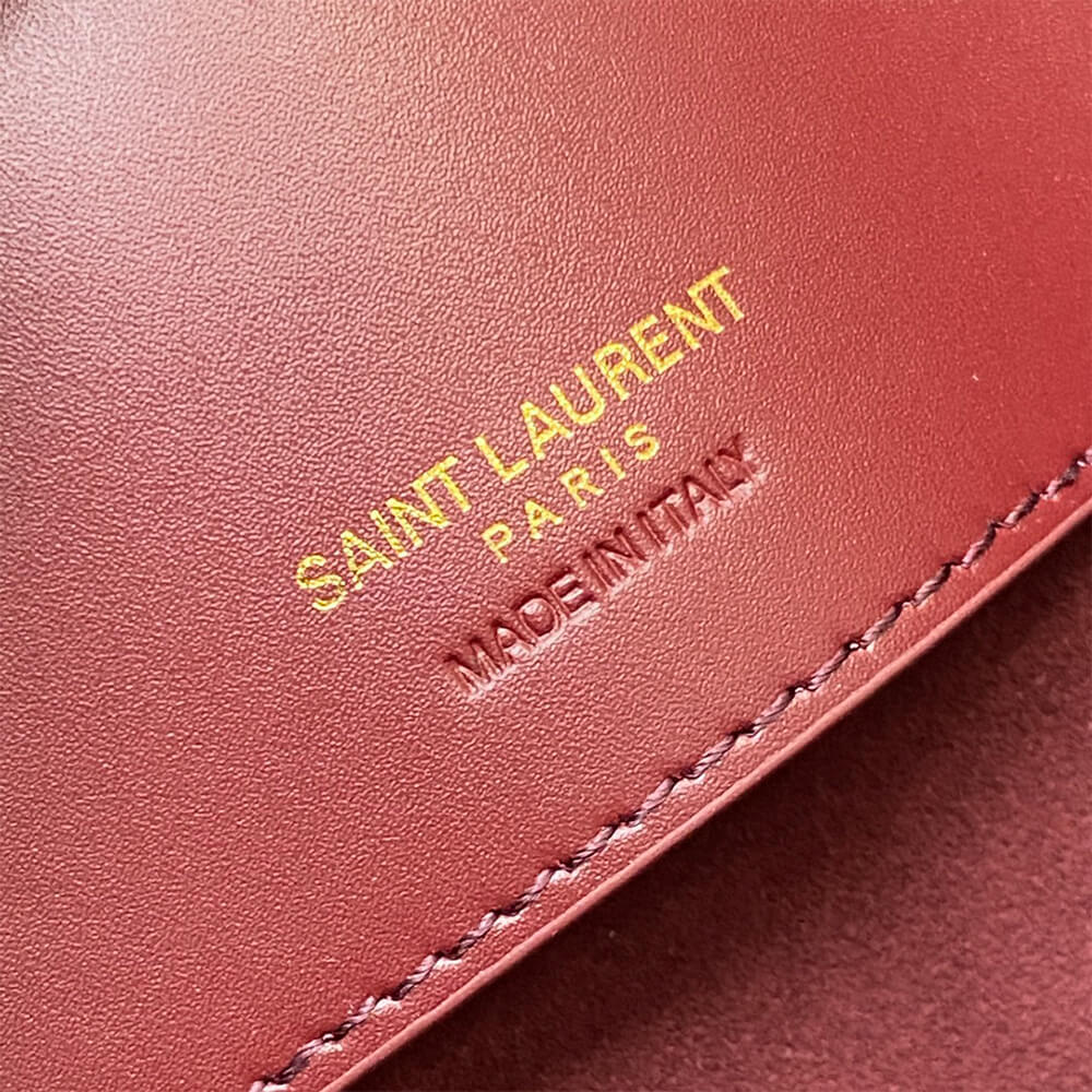 YSL LE 37 in shiny leather - Top Club
