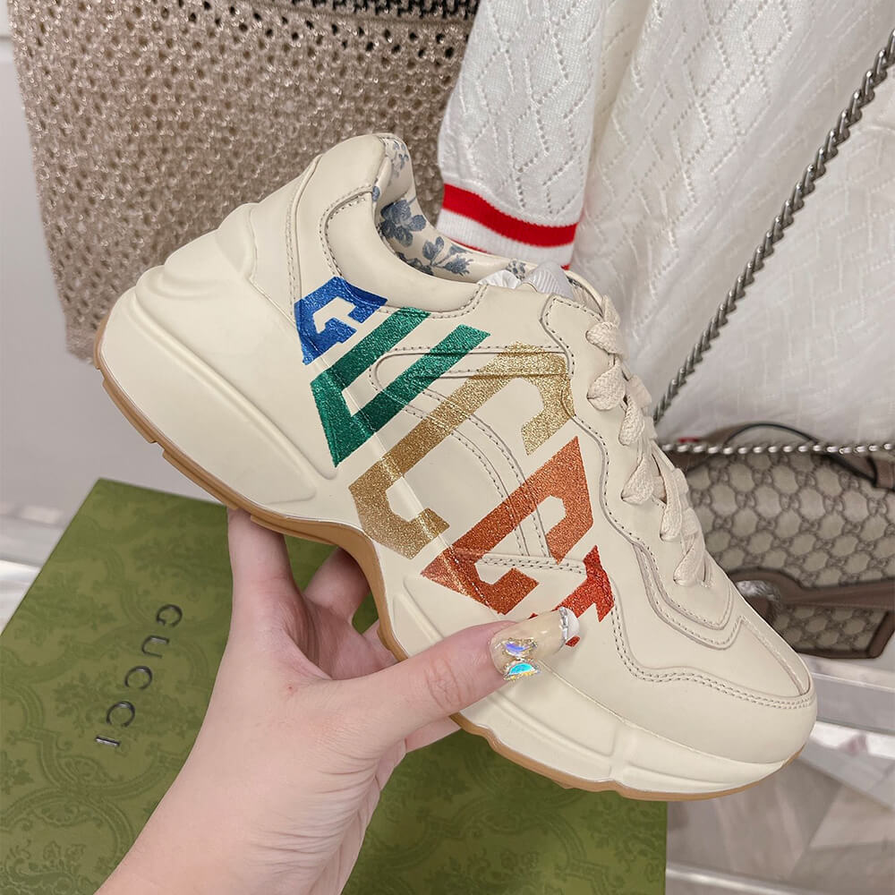 Gucci Rhyton  Glitter  Sneaker - Top Club