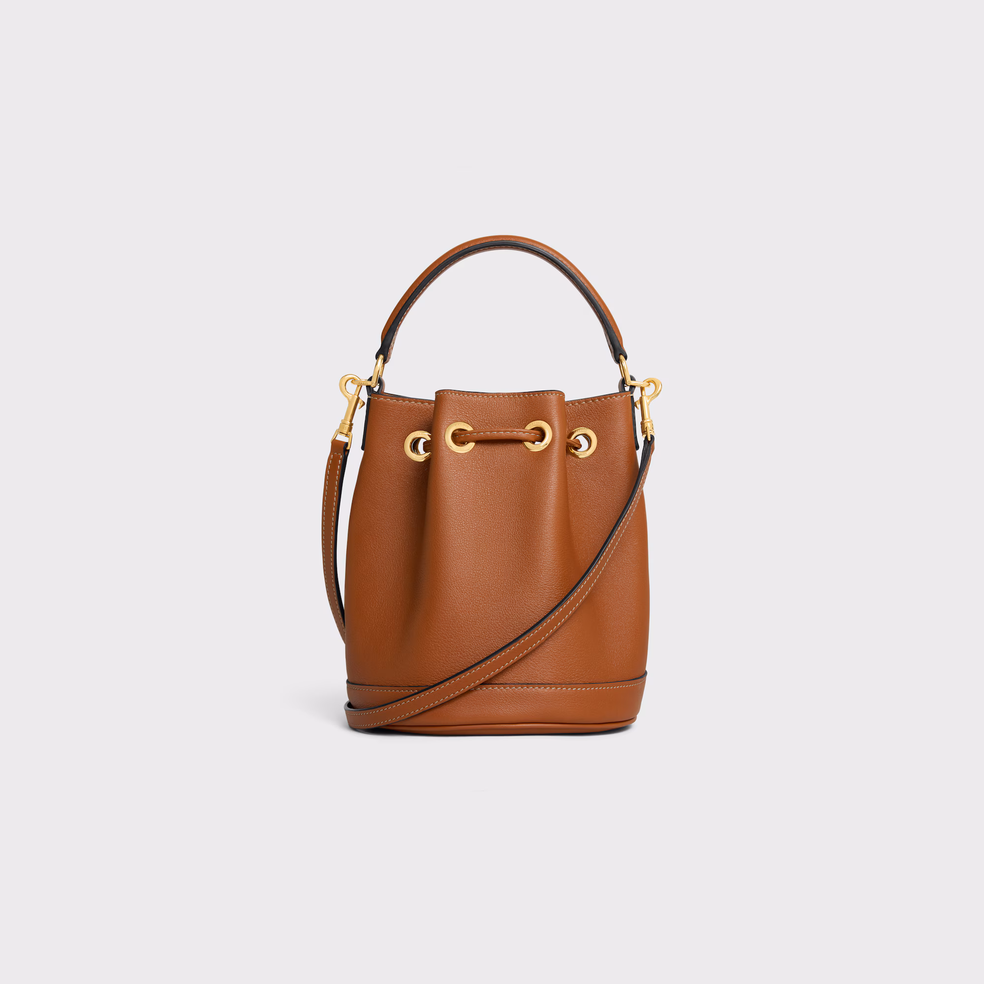 TEEN CLARA BAG IN SUPPLE GRAINED CALFSKIN - Top Club