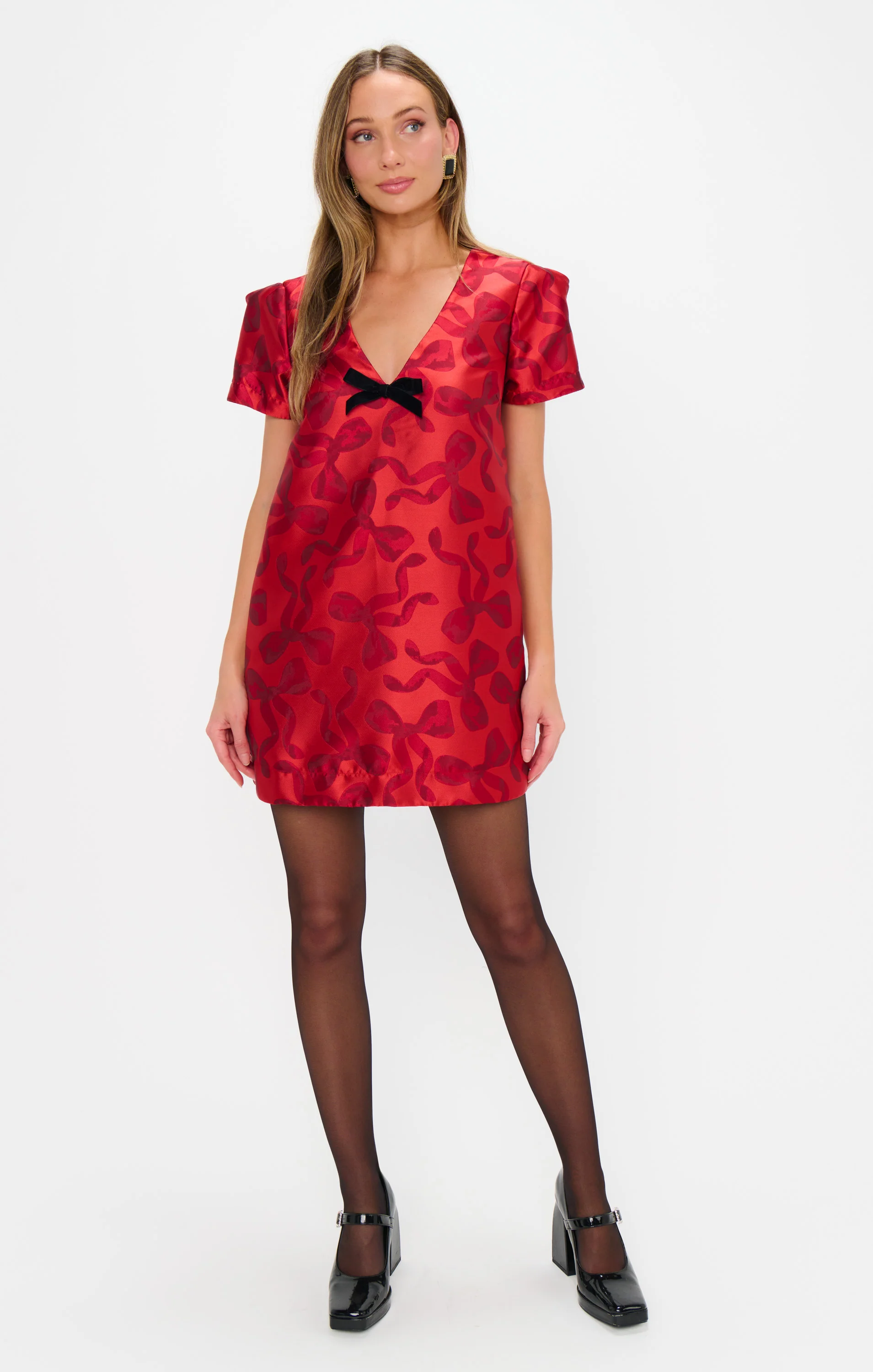Jeanette Dress ~ Bow What Fun