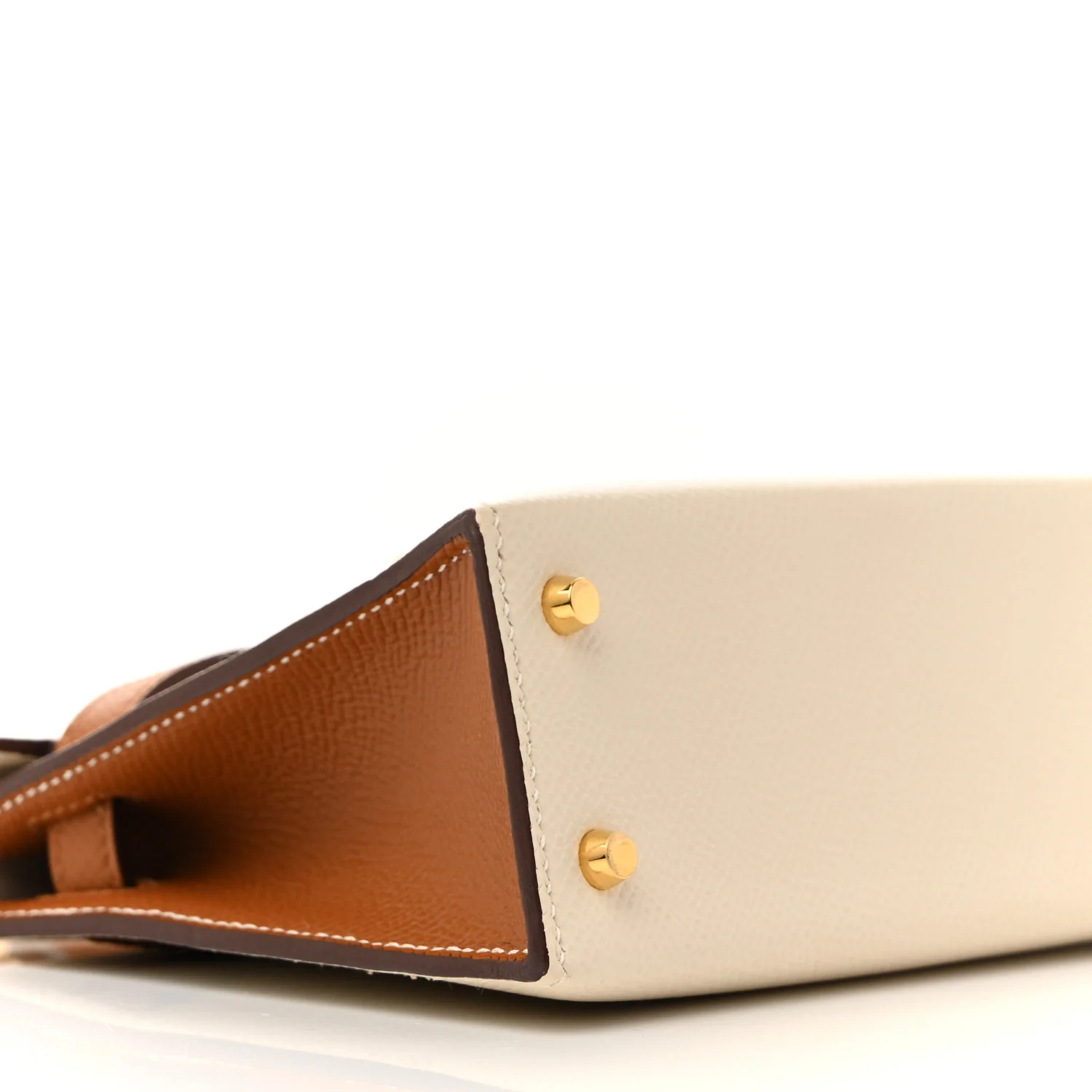 Epsom Horseshoe Mini Kelly Sellier 20 Craie Gold - Top Club