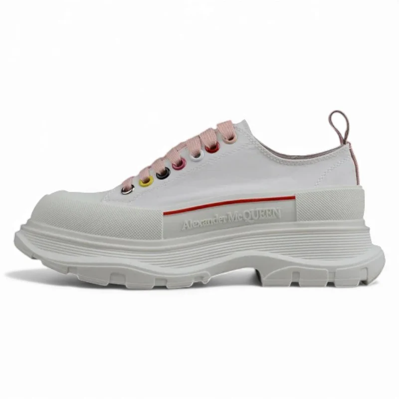 Alexander McQueen Tread Slick Low – Rainbow Eyelets Edition - Sneaker Replica Workshop