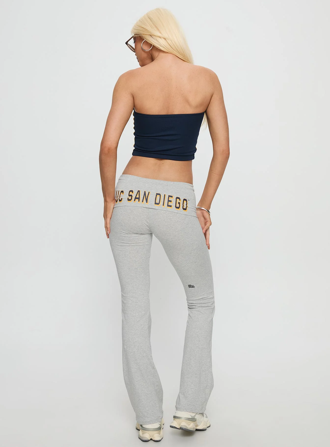 UC San Diego Foldover Pant Heather Grey