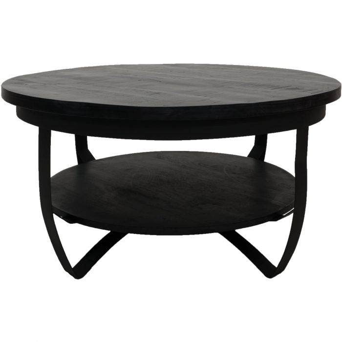 Salontafel Cilamon 70 zwart zwart