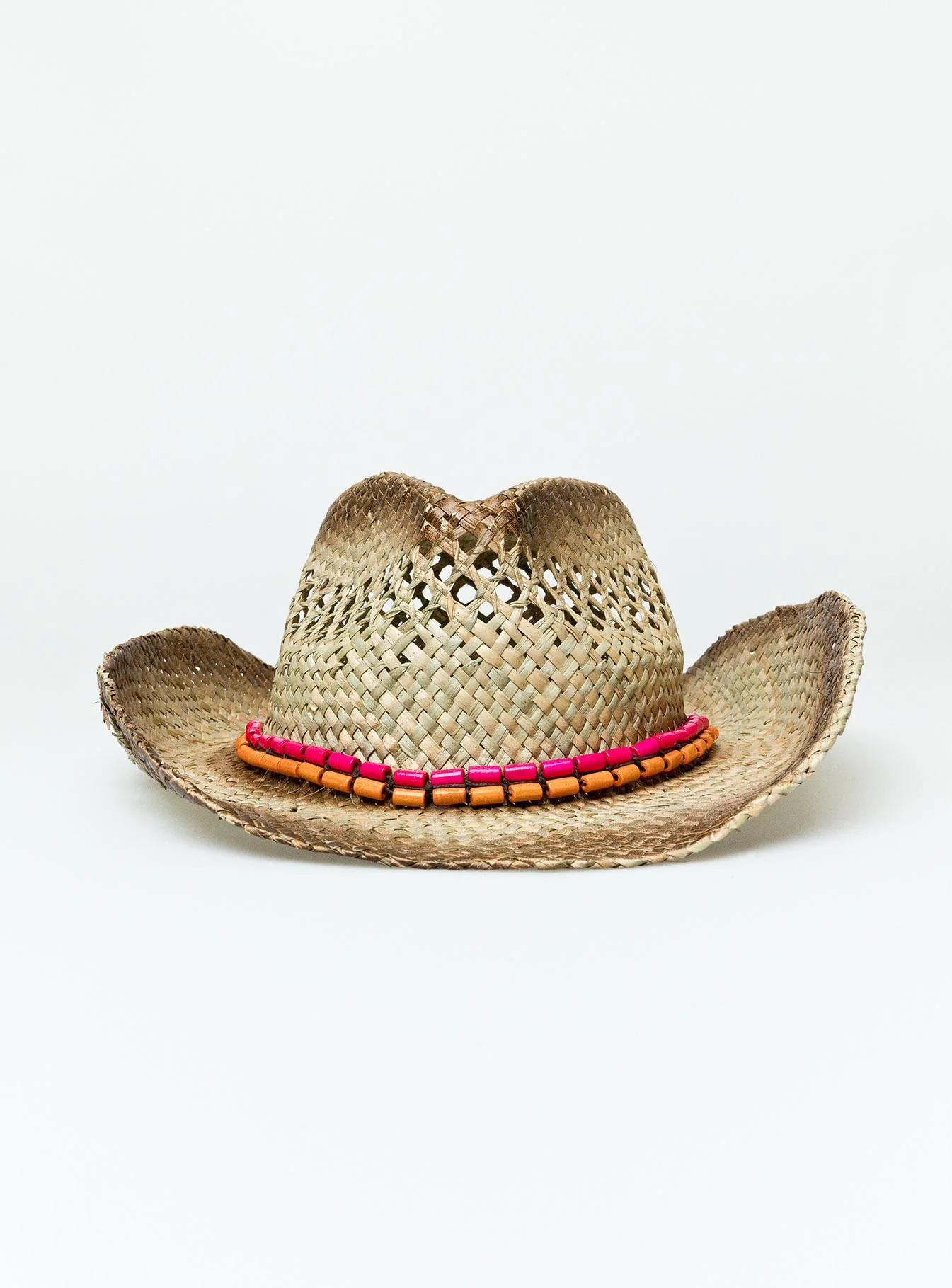 Hayward Cowboy Hat Brown / Pink