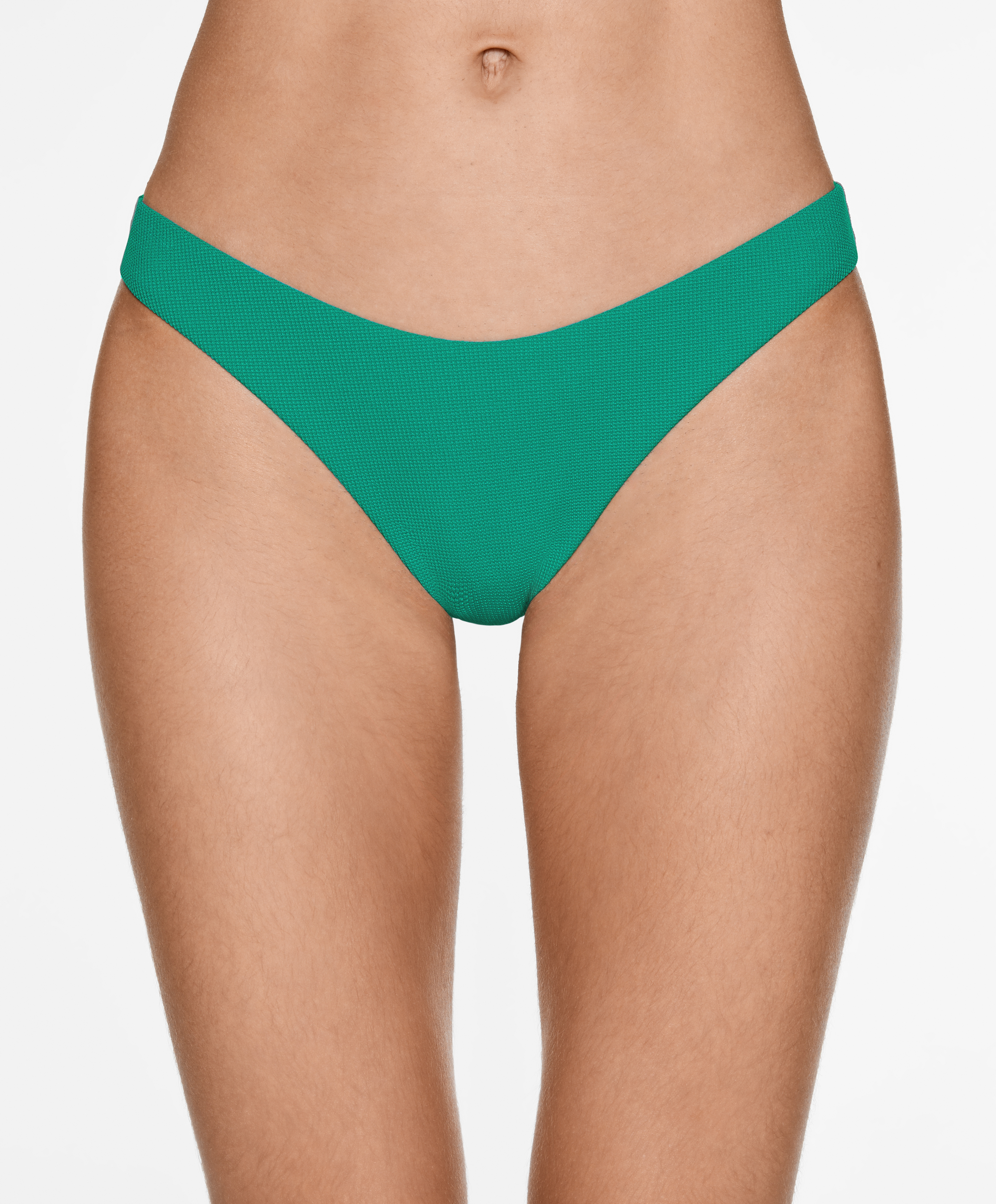 OYSHO U-cut piqué Brazilian bikini briefs